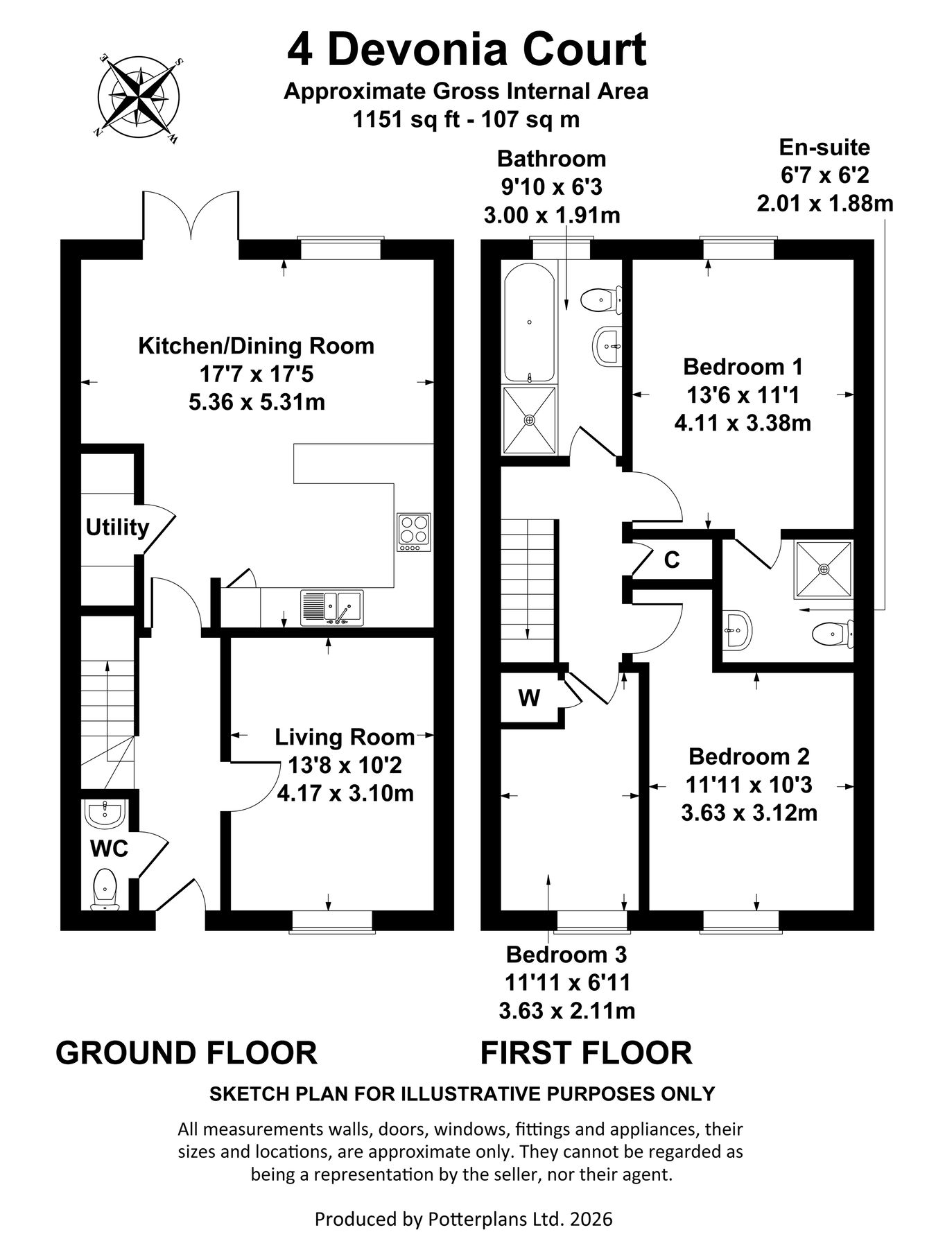 Devonia Court, Main Road, Cheltenham floorplan