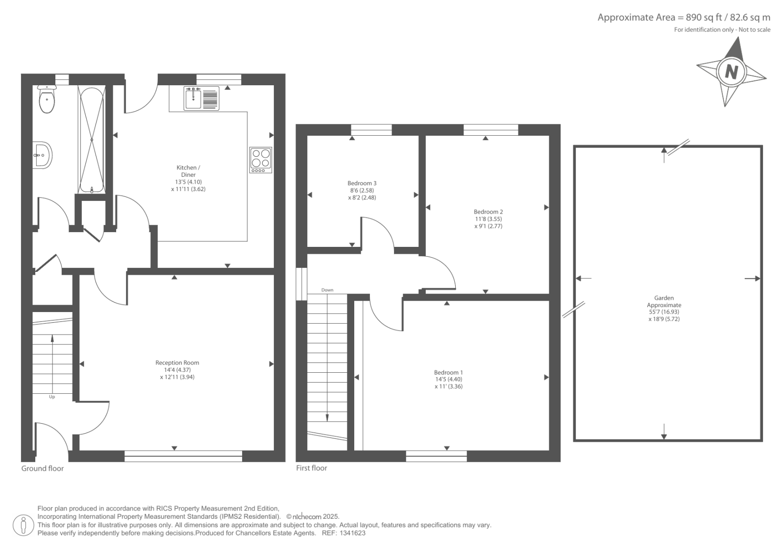 15 TAWNEY STREET, East Oxford, Oxford floorplan