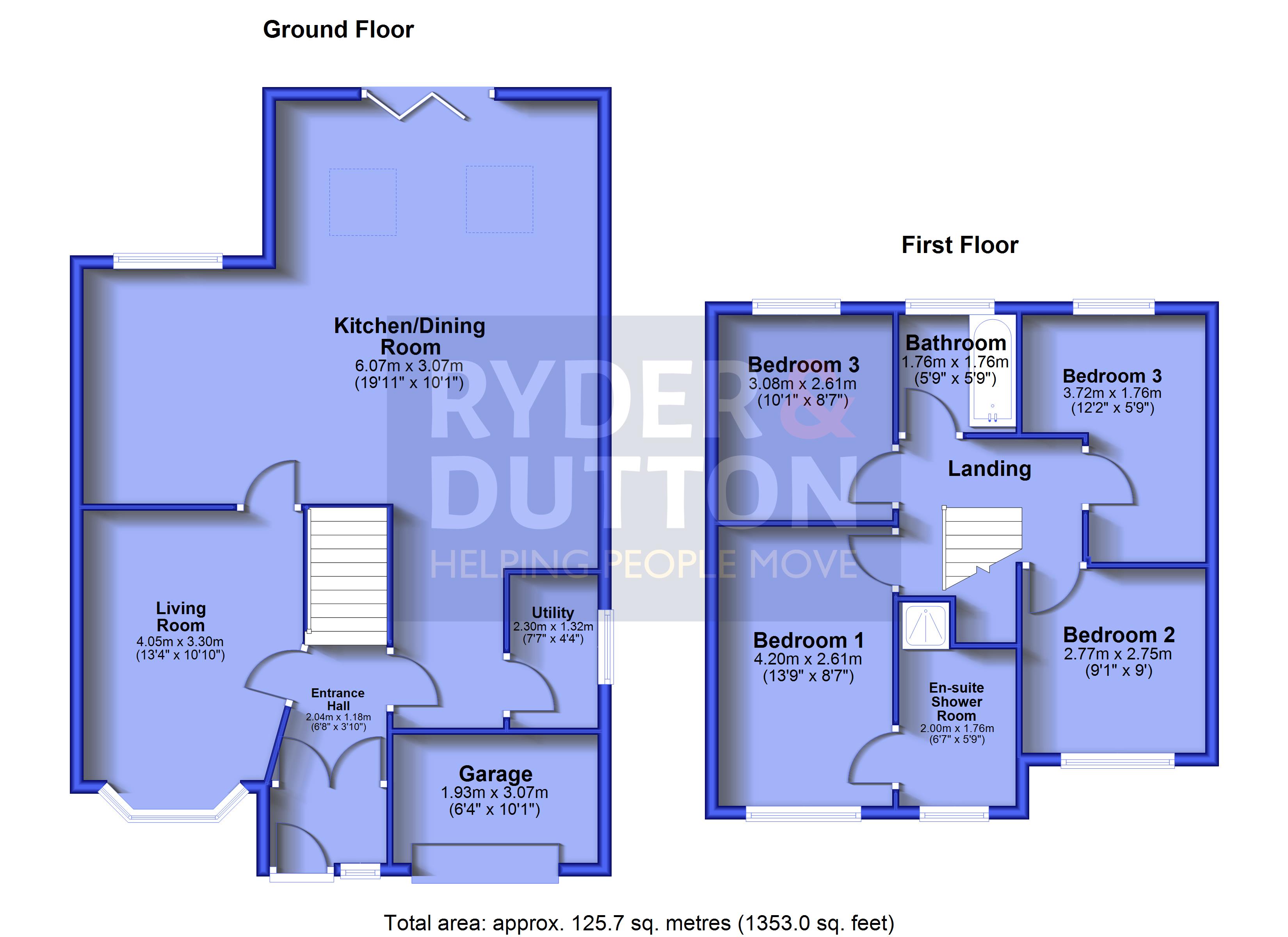 4, Langley Drive, Derbyshire floorplan