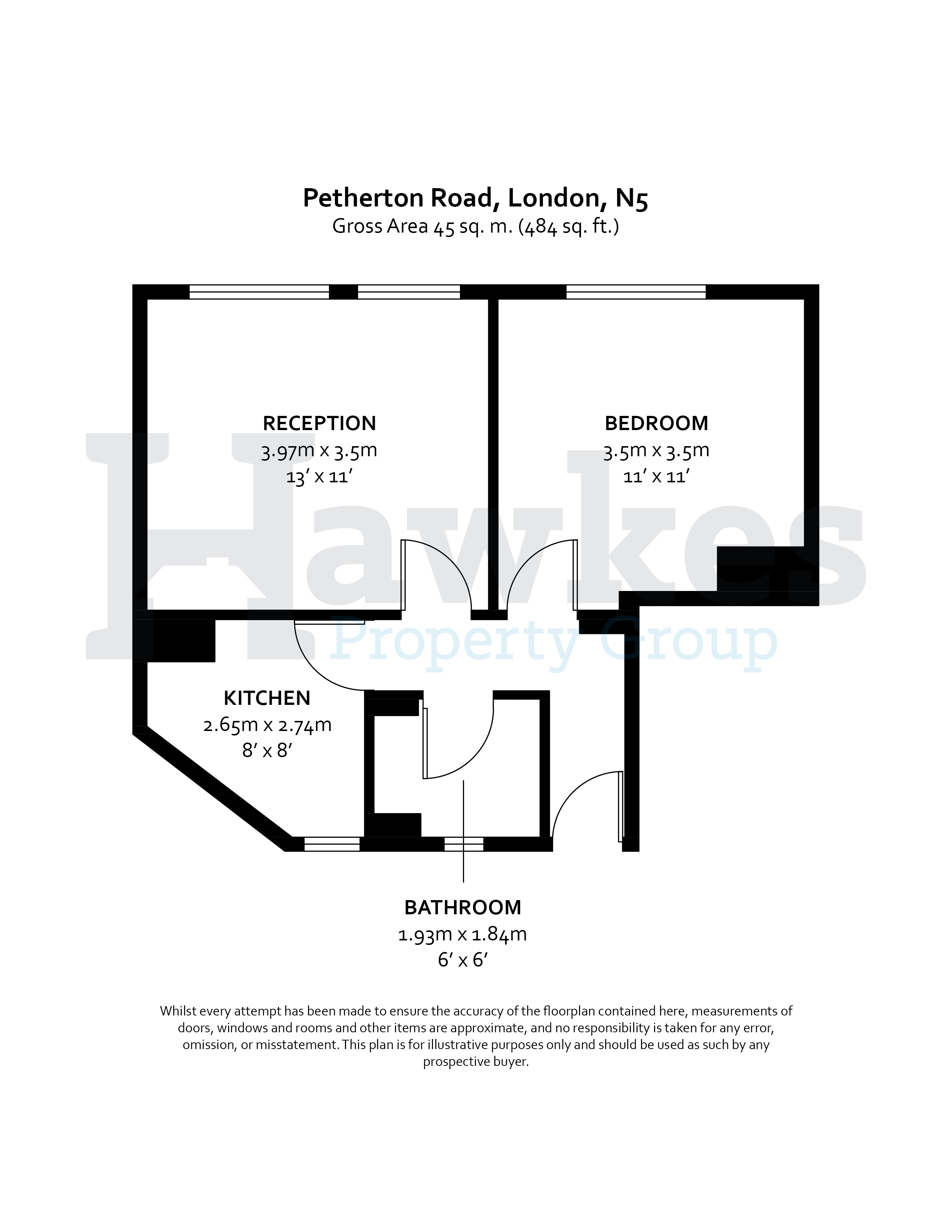 Petherton Road, London N5, 1 bedroom flat for sale 63438332 PrimeLocation