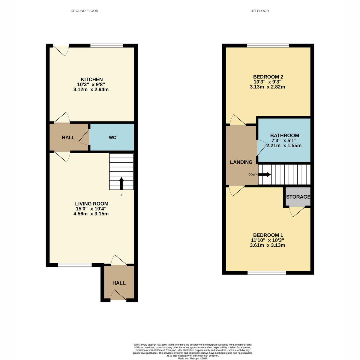 30, New Scott Street, Langwith floorplan