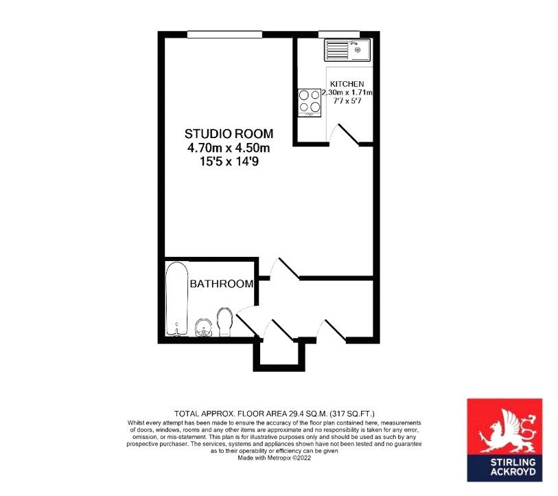 12, Harvey Lodge, Guildford floorplan