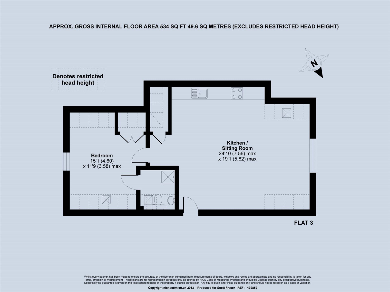 1 Bedrooms Flat to rent in Bursill Close, Sandhills, Headington, Oxford OX3