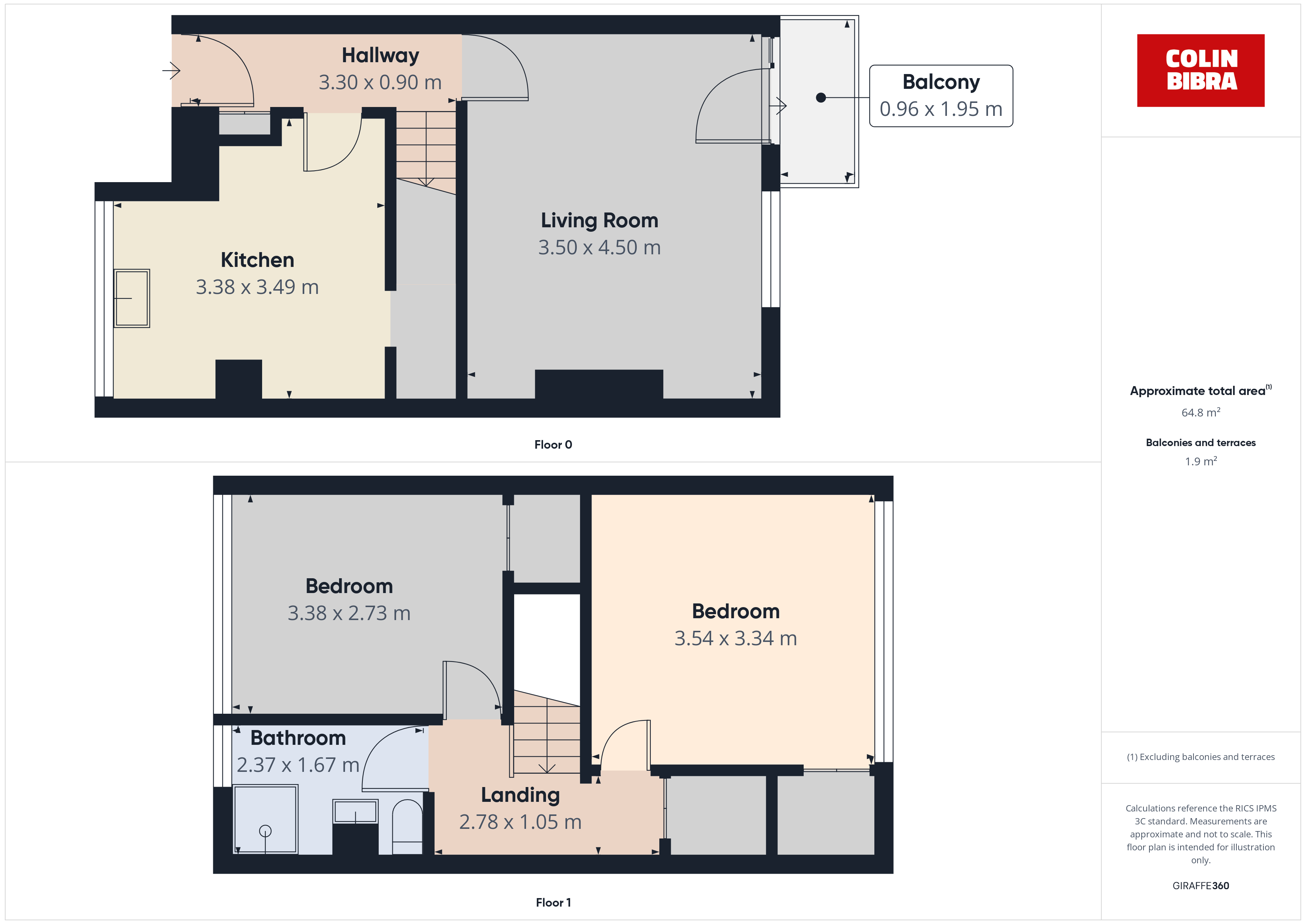 8 Mercury House, Glenhurst Road, Brentford floorplan