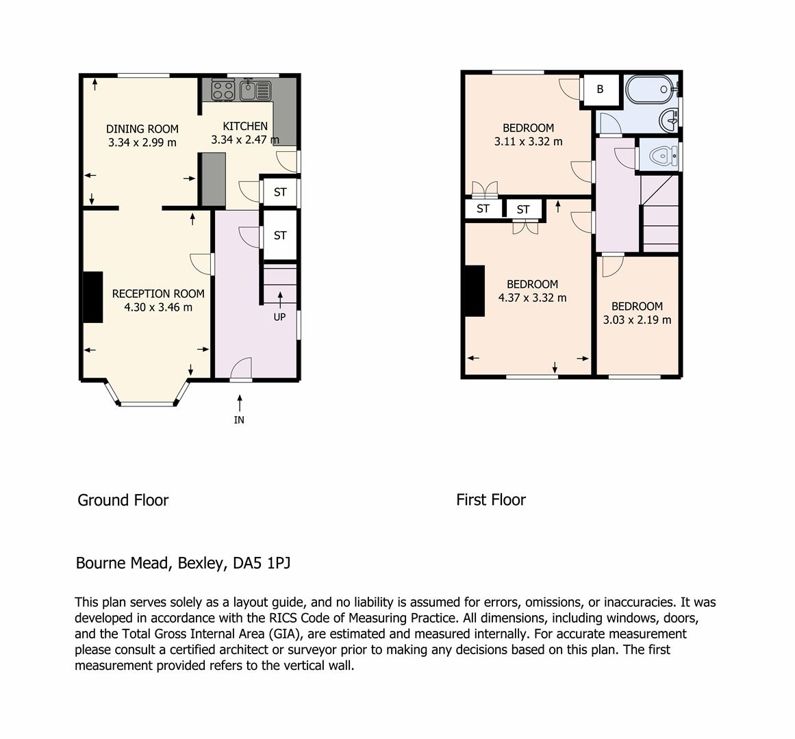 1, Bourne Mead, Bexley floorplan