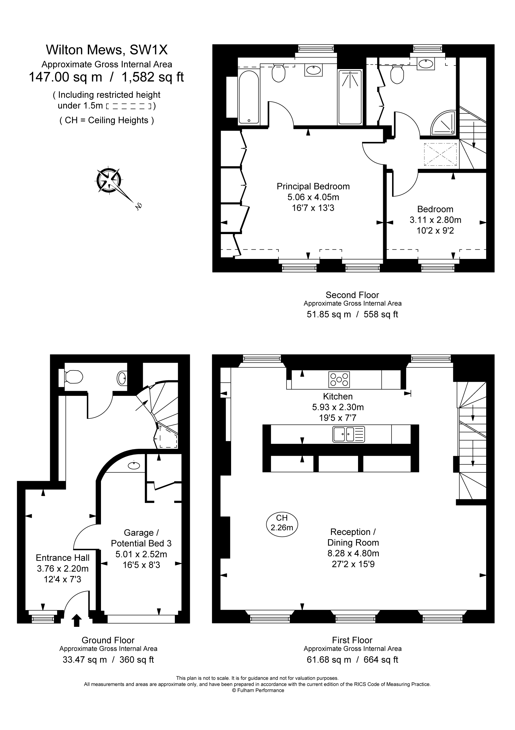 4A, Wilton Mews, London floorplan