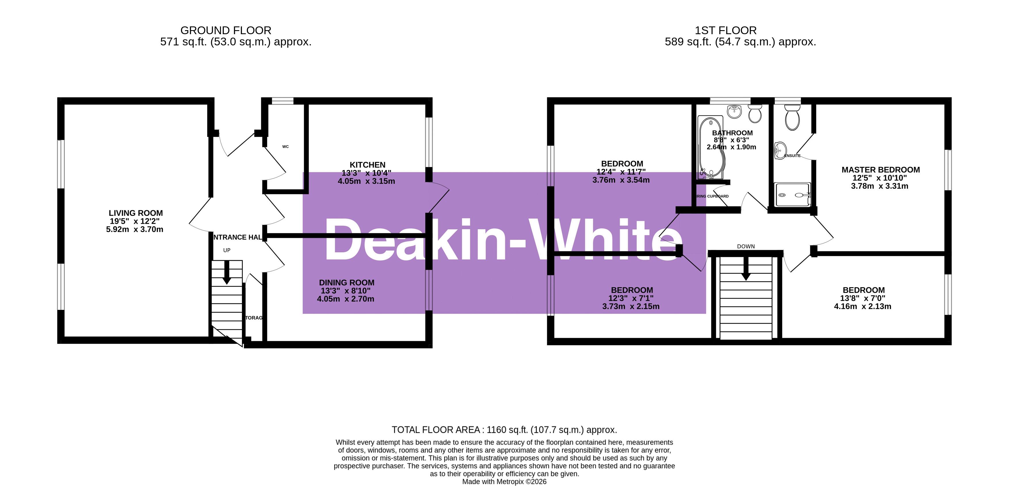 55, Chesterfield Crescent, Wing floorplan