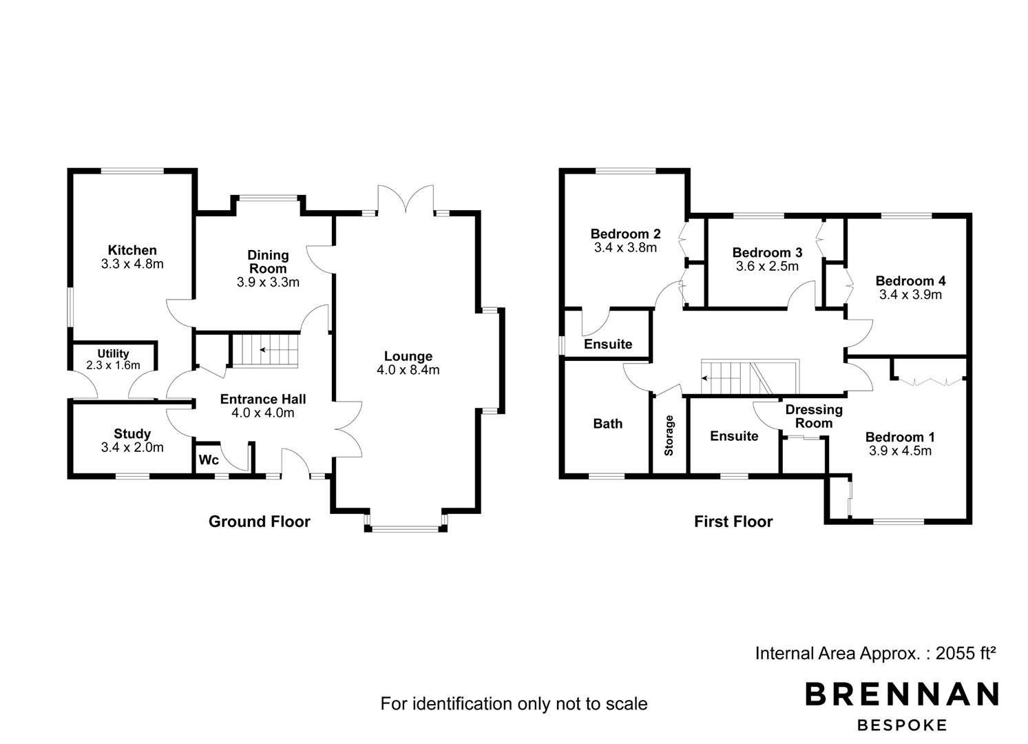 8, Forest Glade, Kettering floorplan