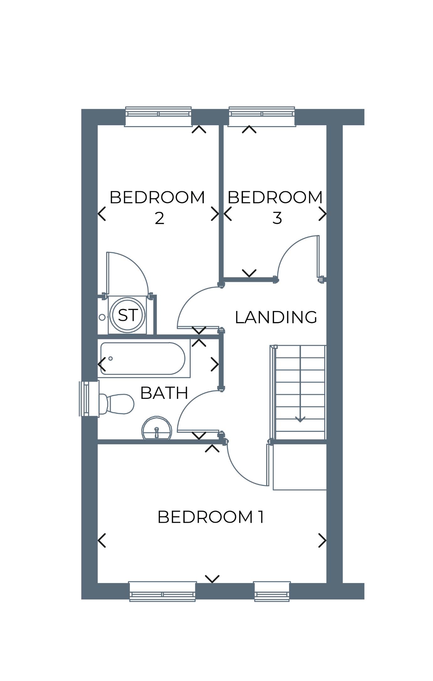 130, Pinfold Lane, Bridlington floorplan