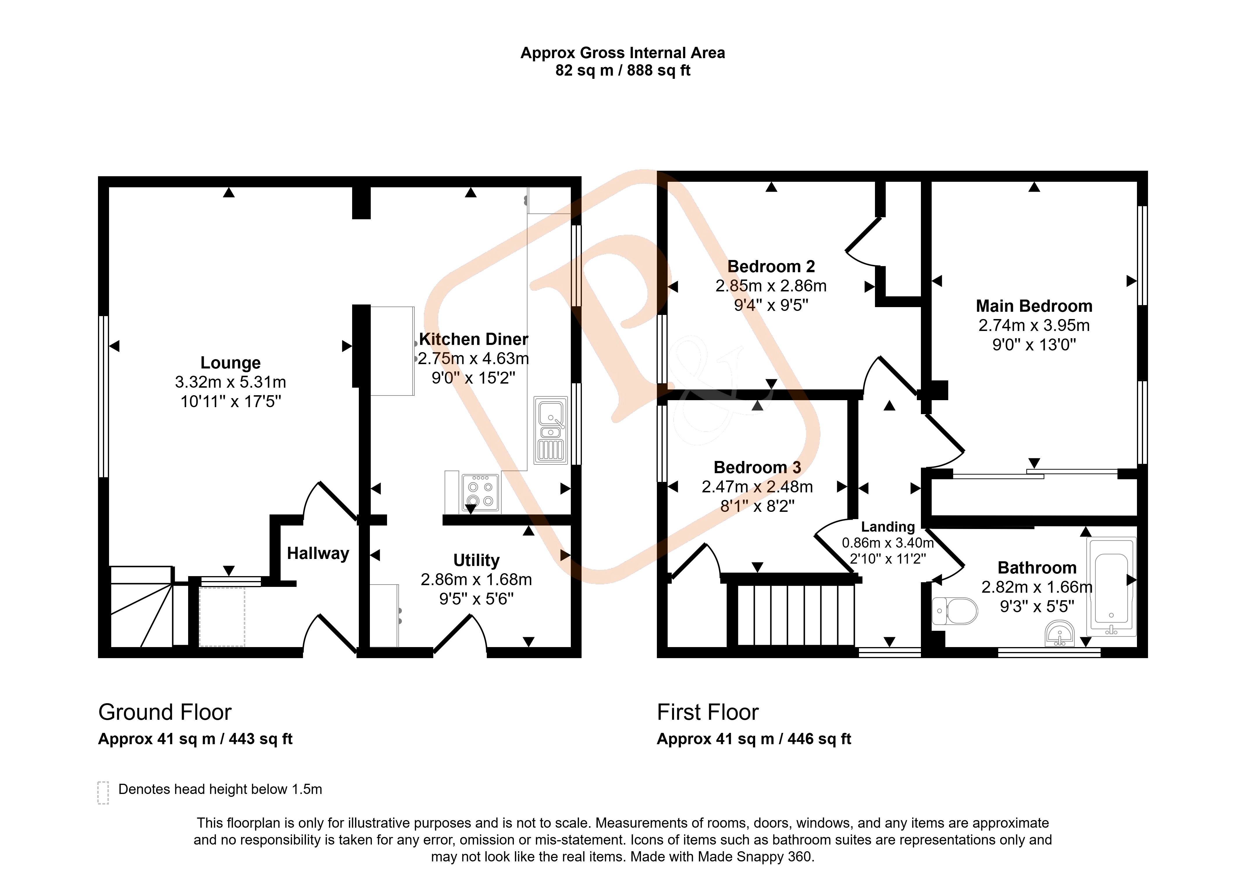 100, Lethe Grove, Essex floorplan