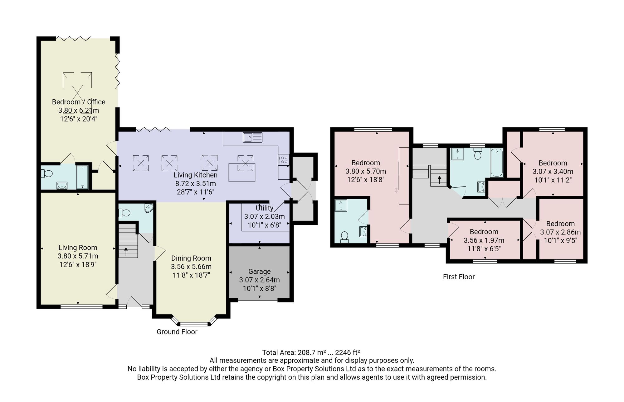 28 Firs Drive, Harrogate floorplan