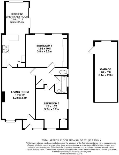 2 Bedrooms Semi-detached bungalow for sale in Boltons Close, Pyrford, Woking GU22