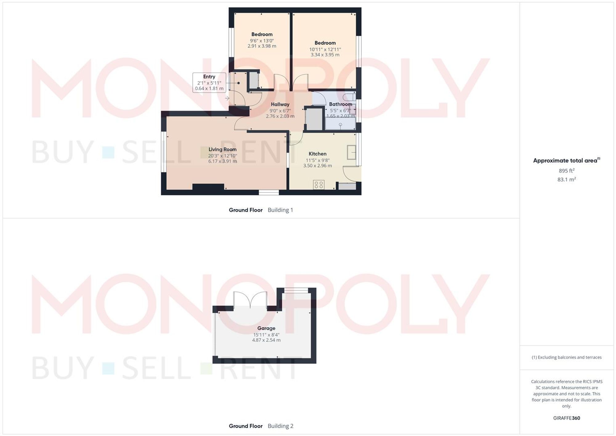 16 Annefield Park, Wrexham floorplan