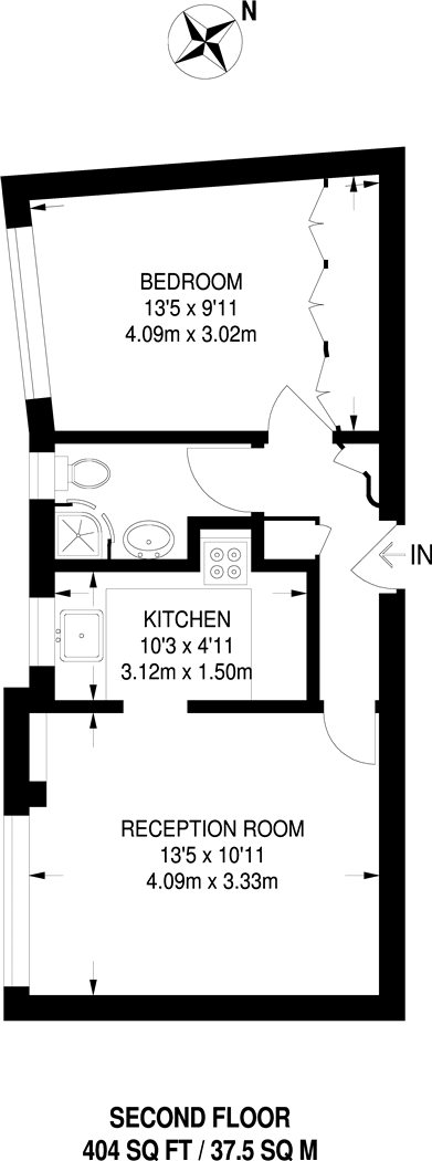 1 Bedrooms Flat to rent in Highstone Mansions, 84 Camden Road, London NW1