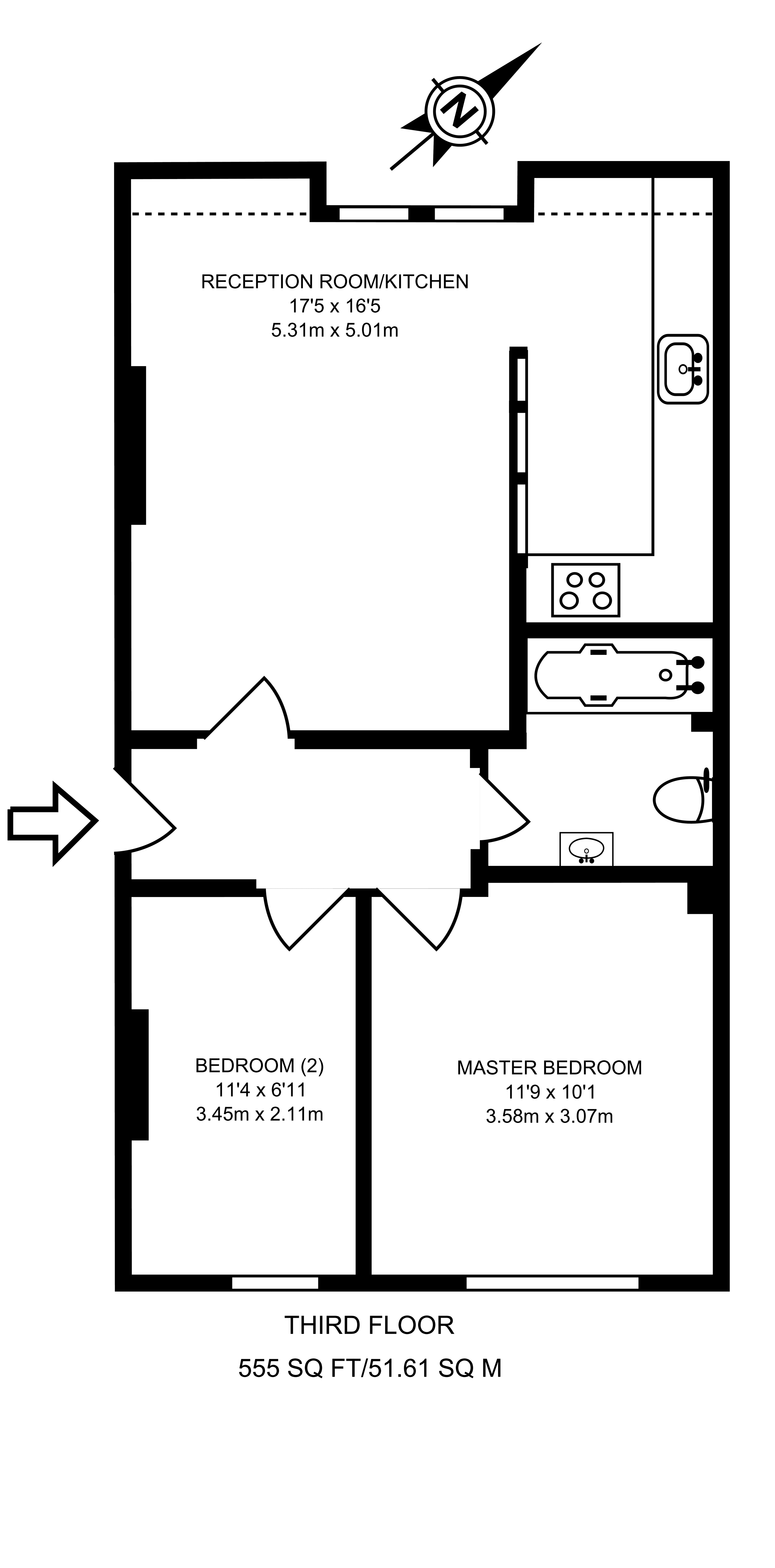 Electric Avenue, Brixton, London SW9, 2 bedroom flat to rent - 66873966 ...