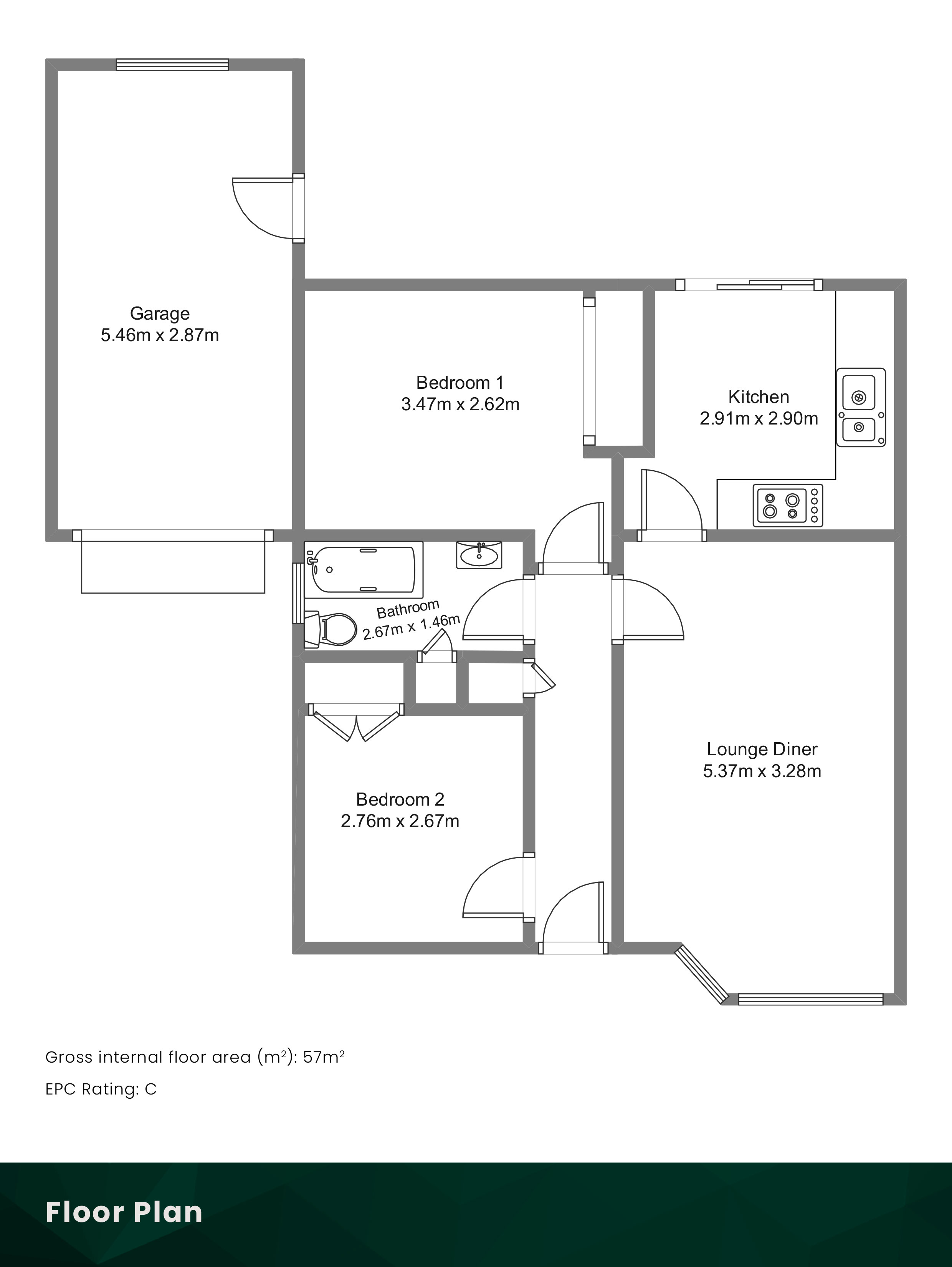Meadow Gardens, Elgin floorplan