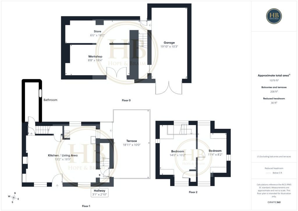 Lifeboat Cottage, 3 Northside, Saltburn-by-the-Sea floorplan