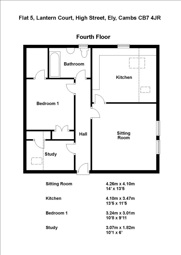High Street, Ely floorplan