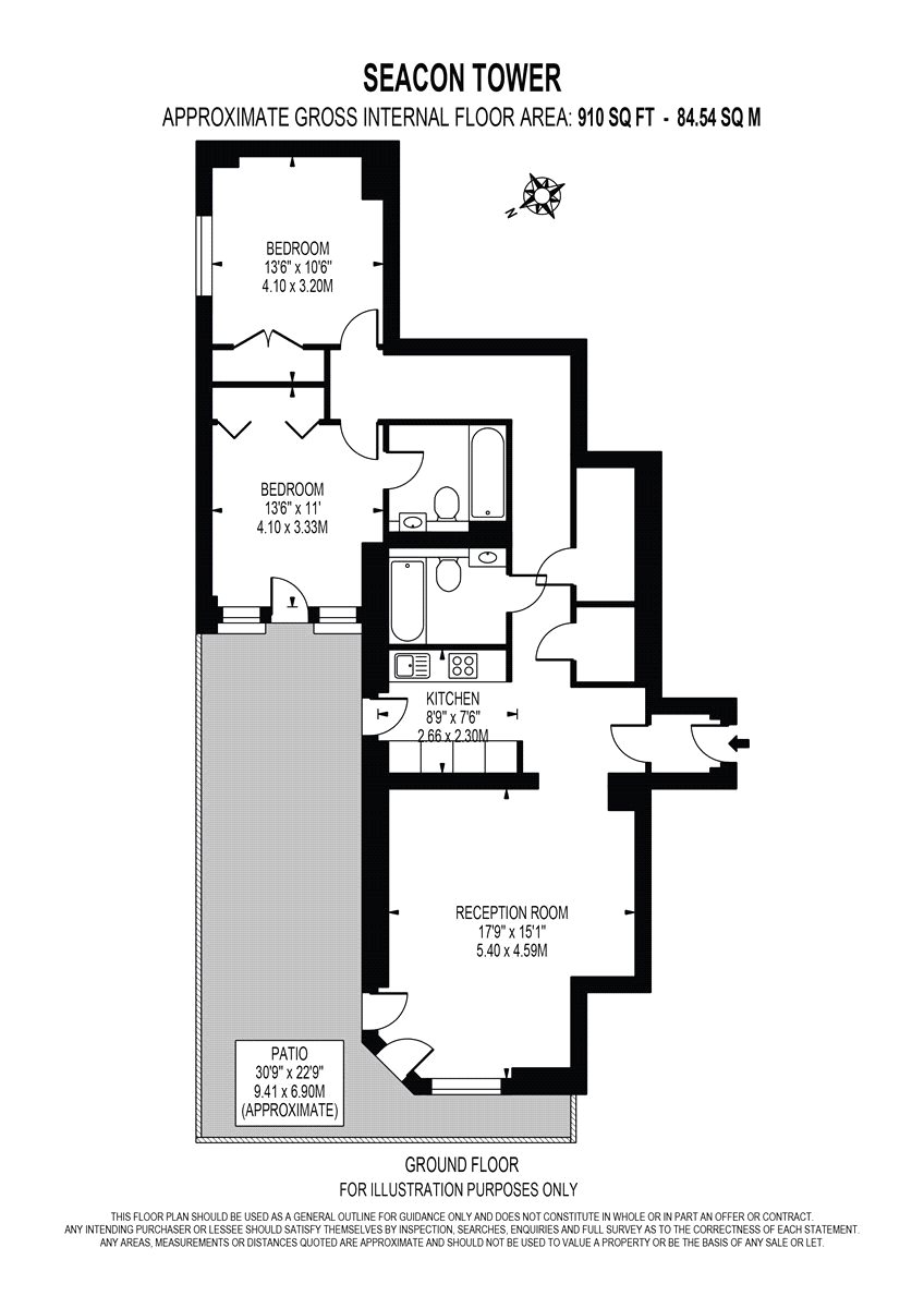 2 Bedrooms Flat for sale in Hutchings Street, Isle Of Dogs E14