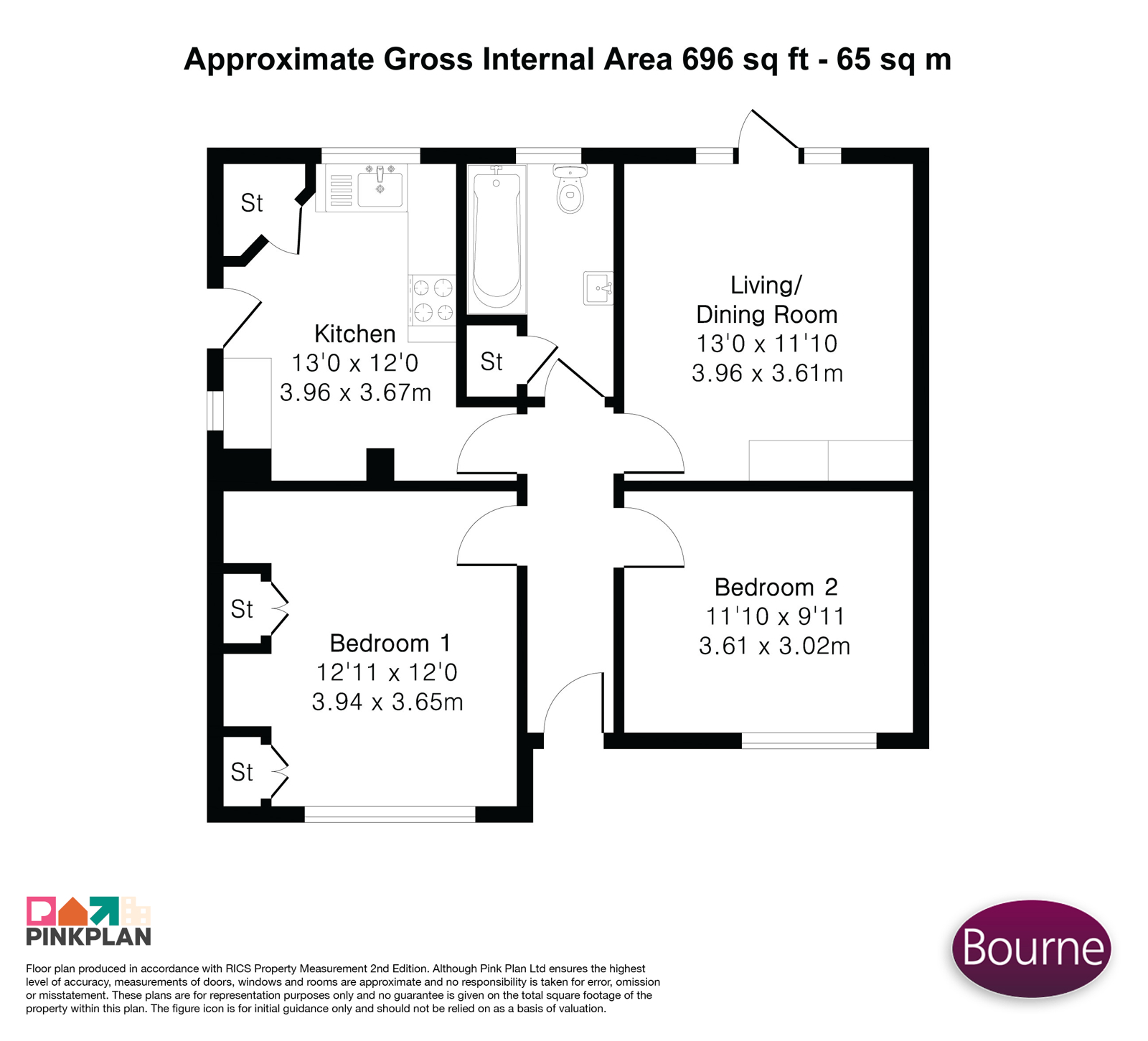 7, Grove End Road, Farnham floorplan