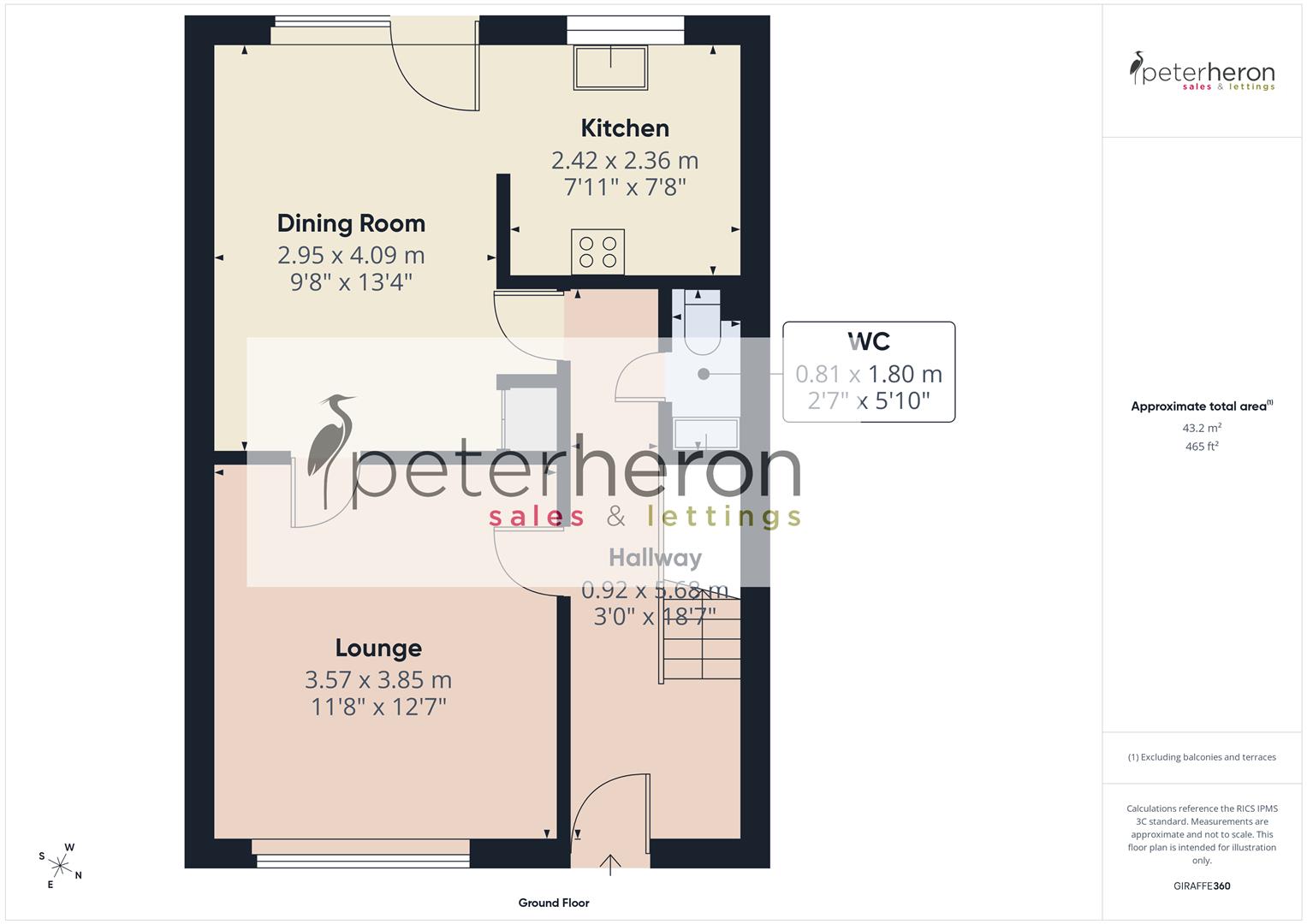 19, Holly Court, Sunderland floorplan