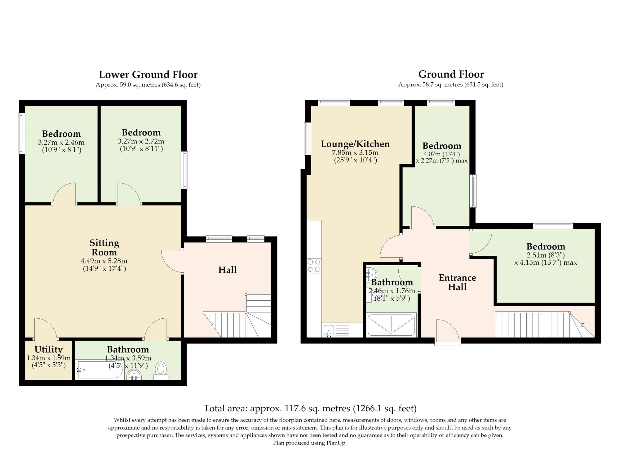 Flat 8 Trafalgar Court, 42 Cromer Road, Norwich floorplan
