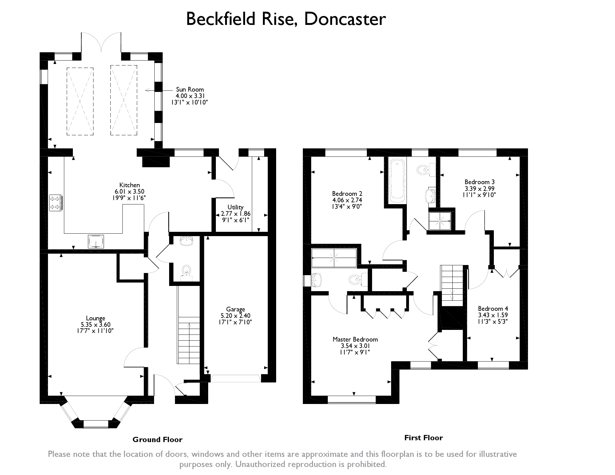 4 Bedrooms Detached house for sale in Beckfield Rise, Auckley, Doncaster DN9