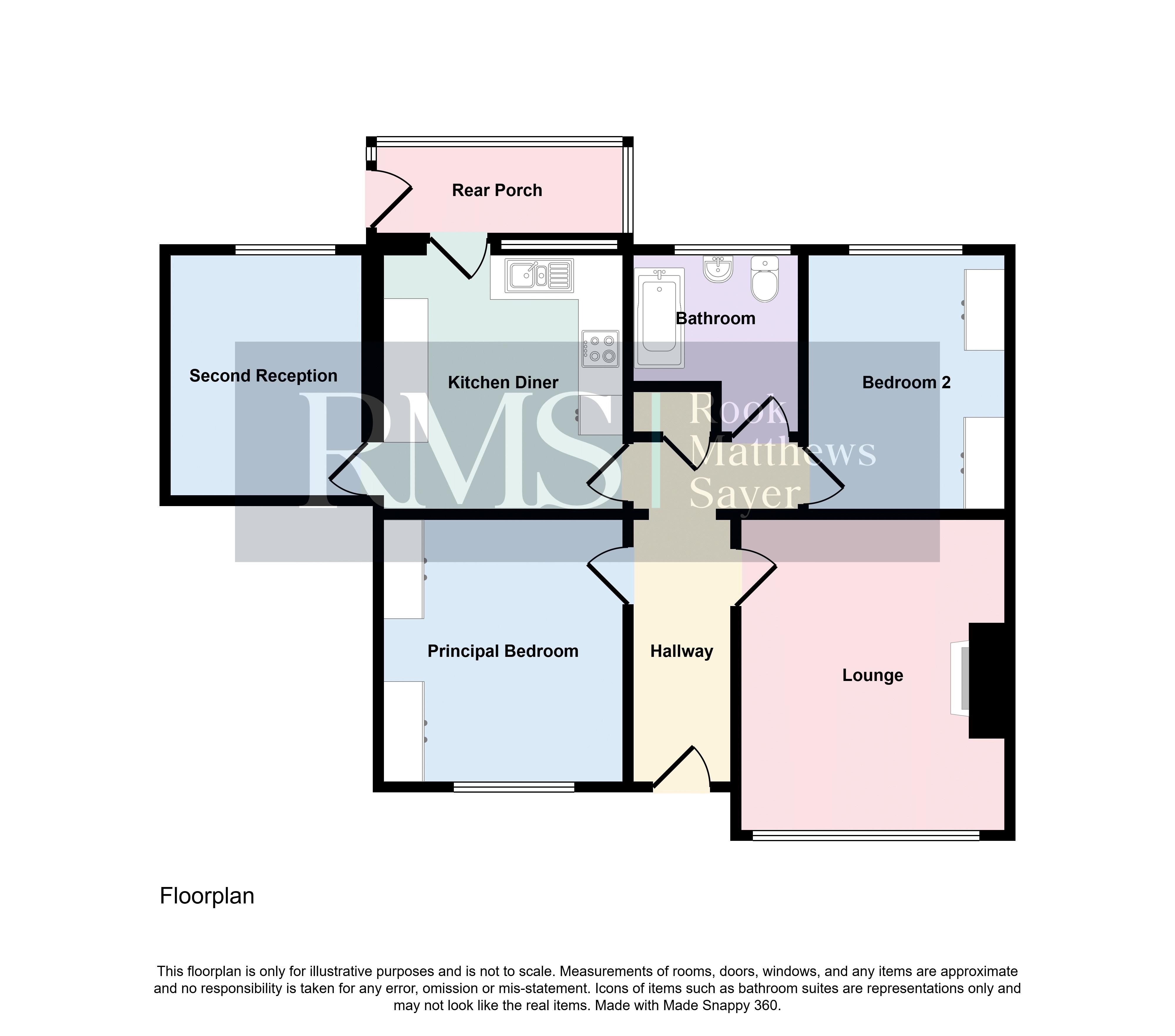 97, Meadway, Newcastle Upon Tyne floorplan