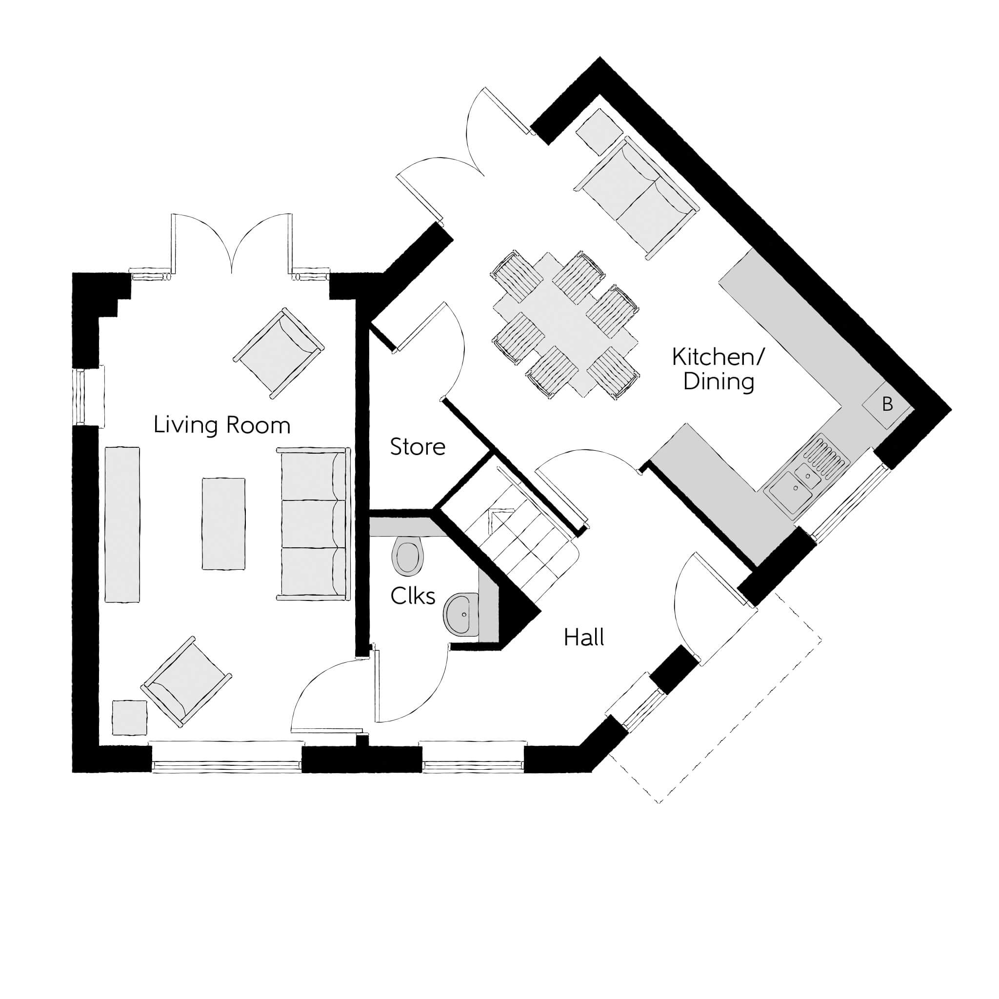 93, Beveridge Lane, Ellistown floorplan