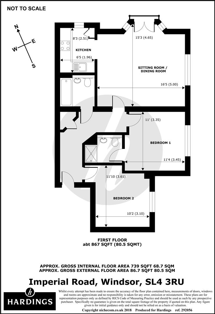 5 Woodville, 65 Imperial Road, Windsor floorplan