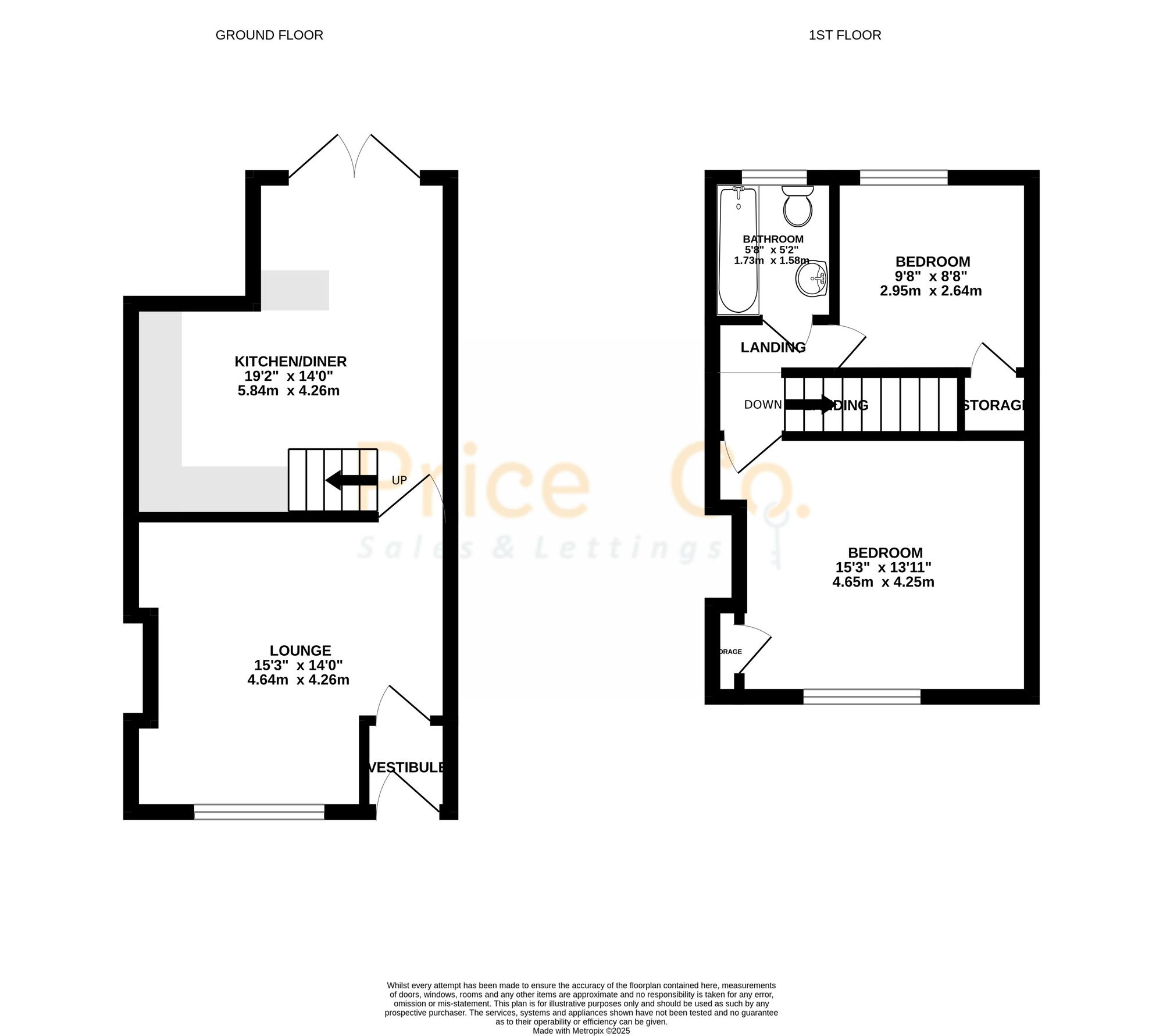 16 Seddon Street, Bolton floorplan