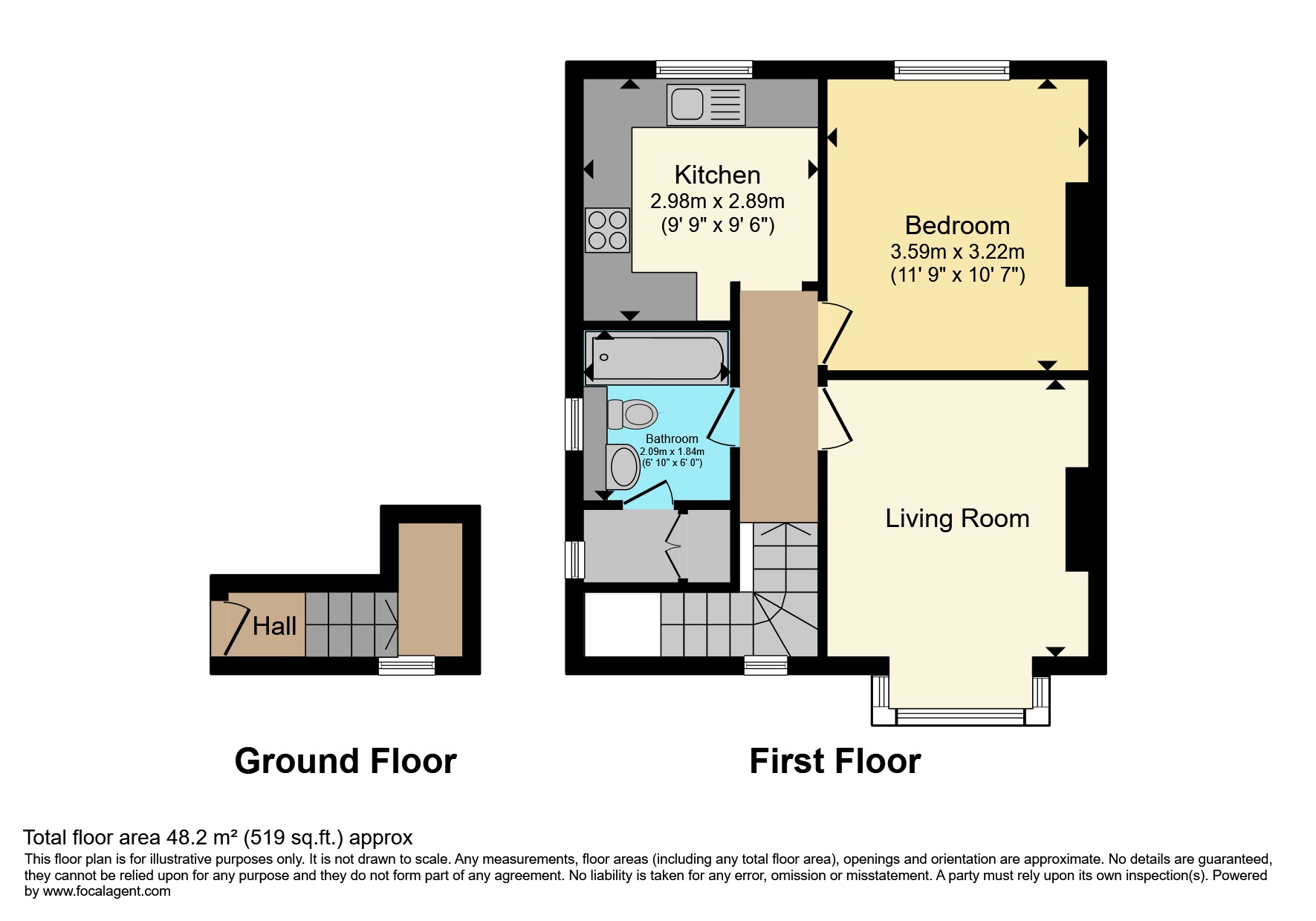 19a, Imperial Road, Feltham floorplan