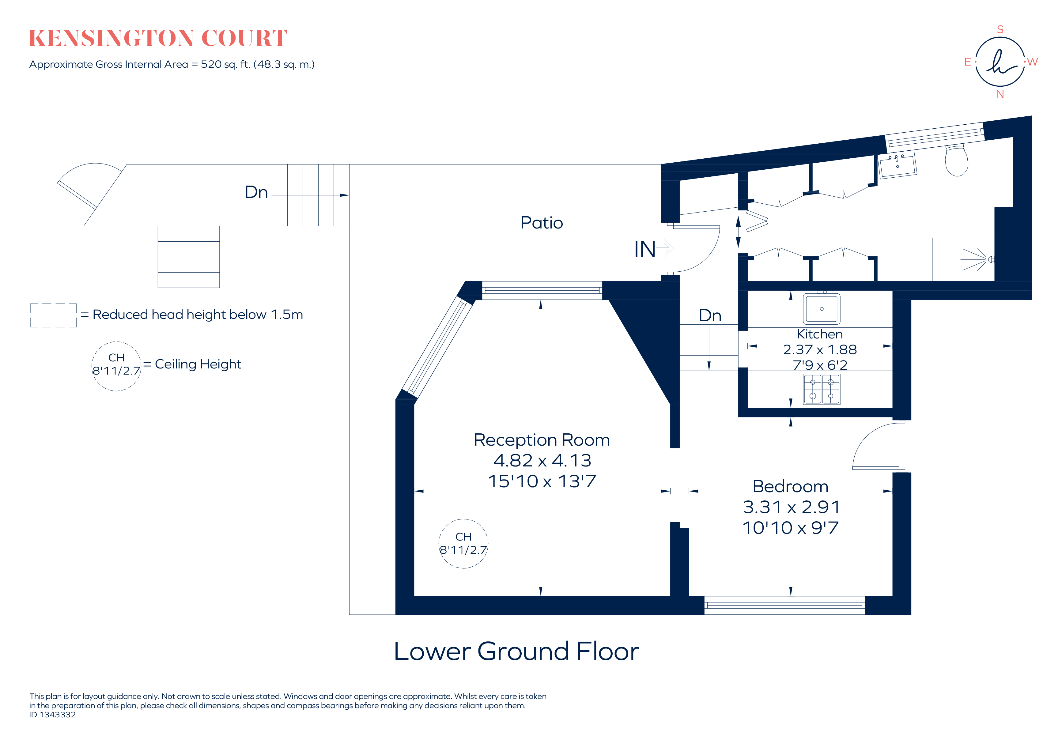 Kensington Court, London floorplan