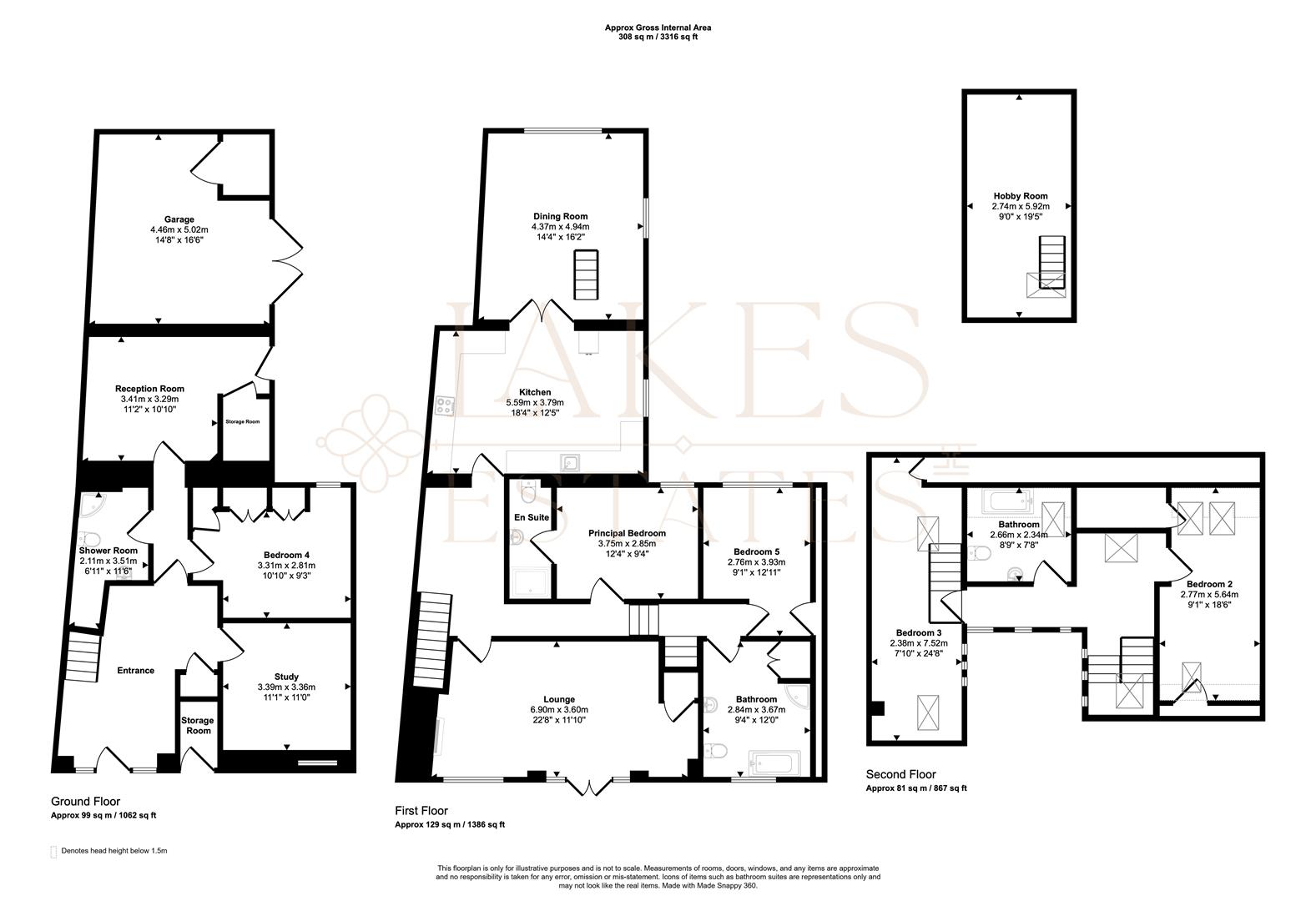 Barn Croft, Penrith floorplan