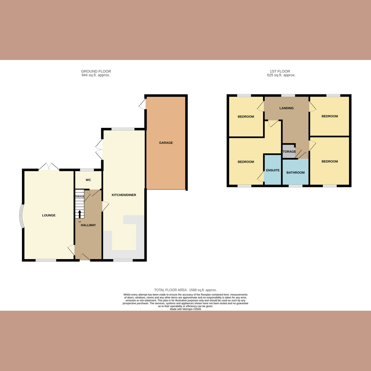 17, Hughes Crescent, Wickford floorplan