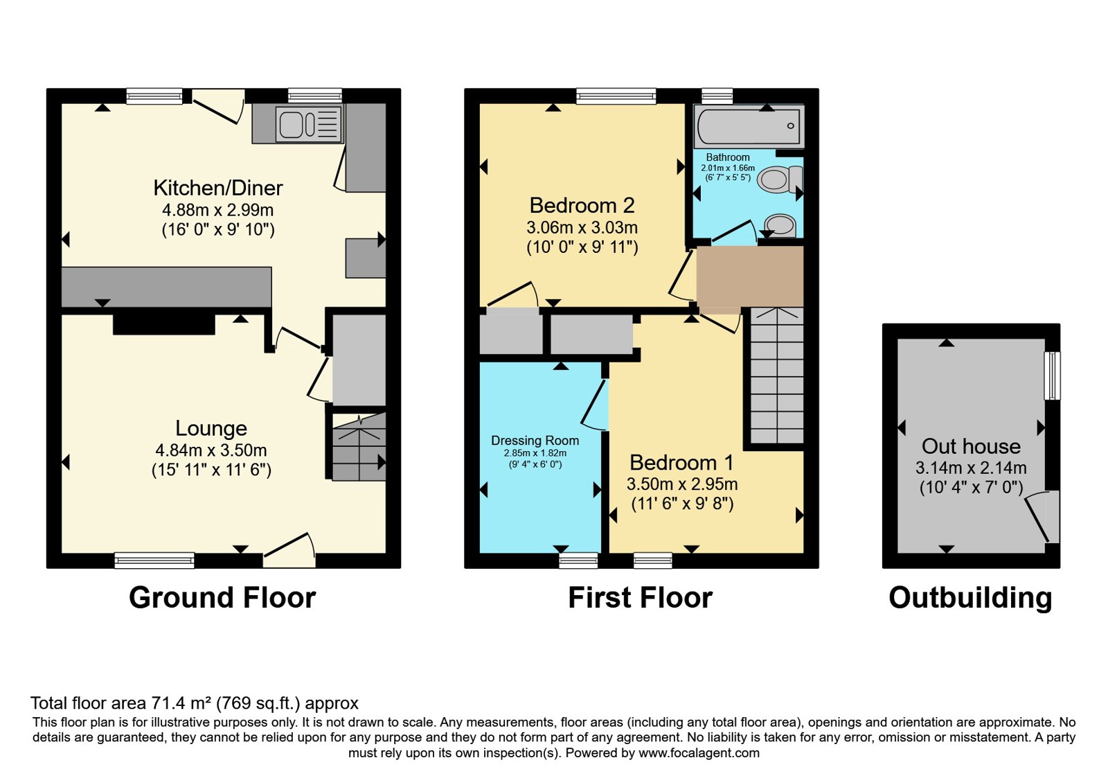 2, Chestnut Close, Cornwall floorplan