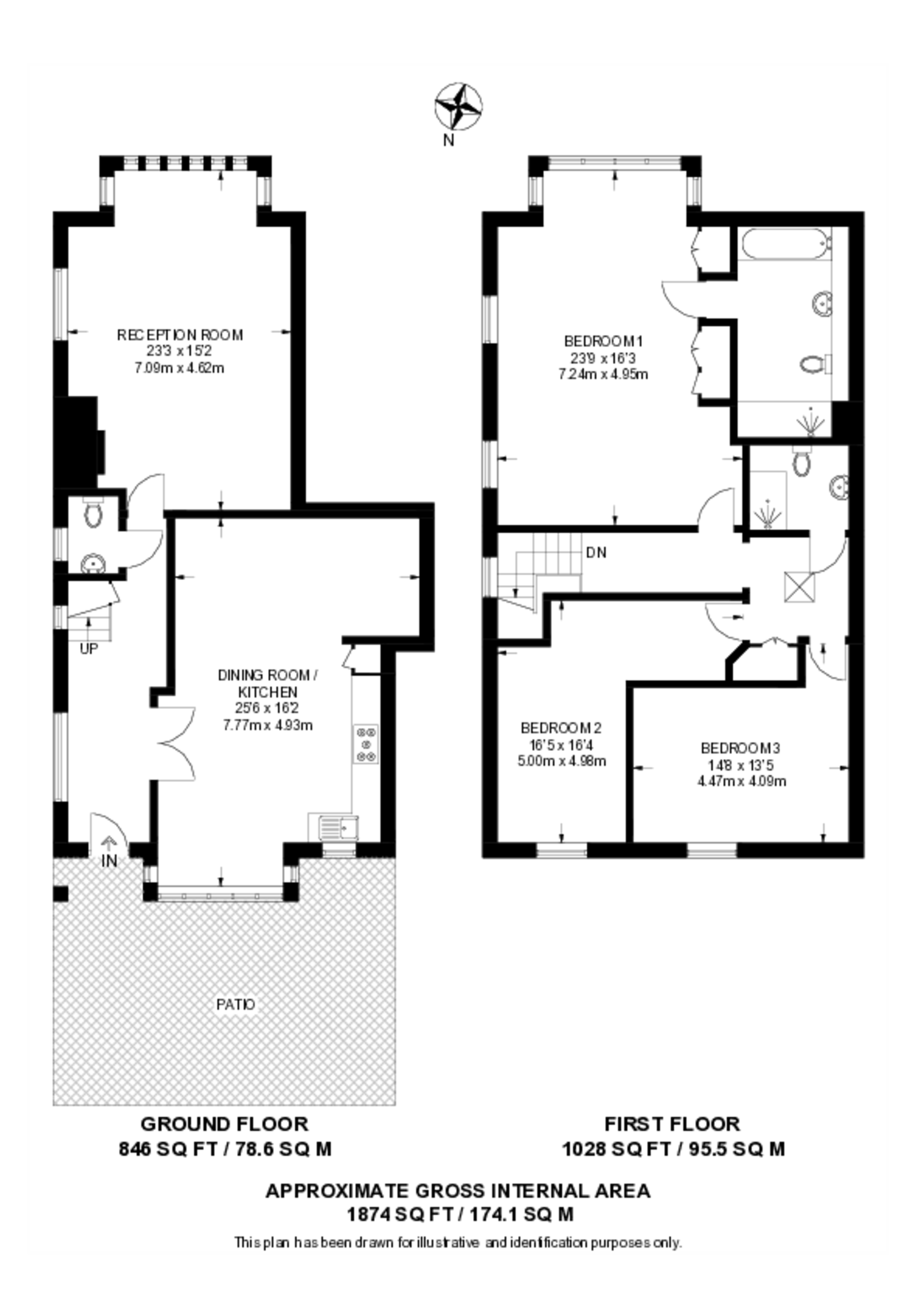 Private Estate, Purley floorplan