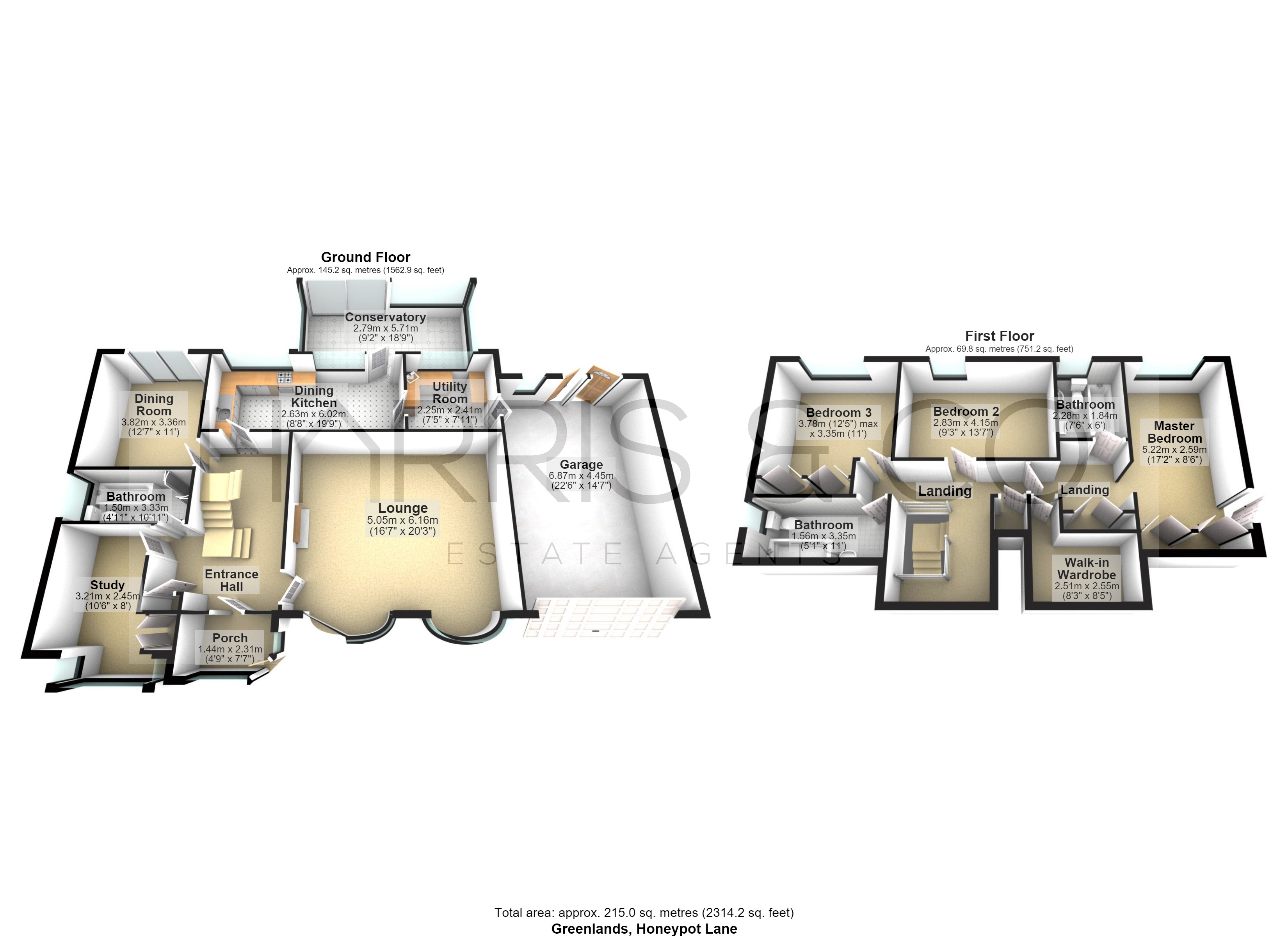 Greenlands,, Honeypot Lane, Poulton-le-Fylde floorplan