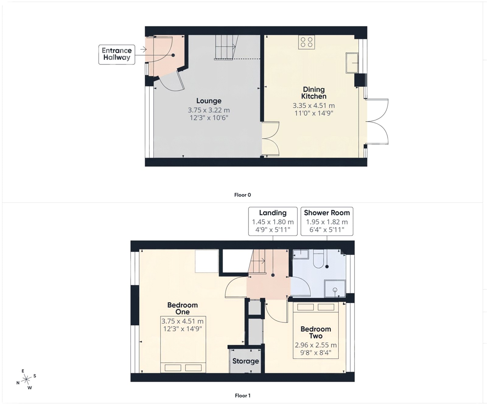 Park Close, Nottinghamshire floorplan