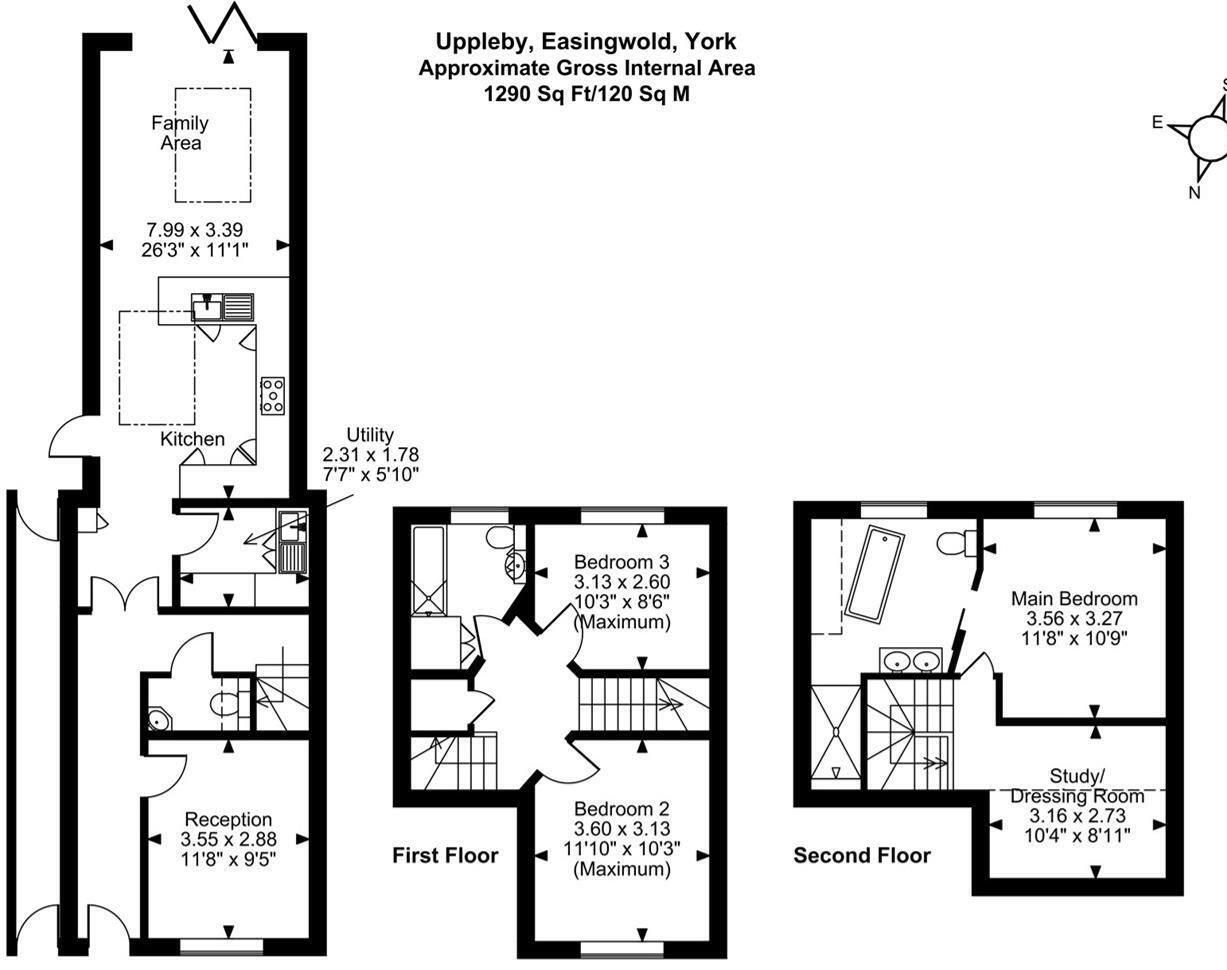 Uppleby, York floorplan