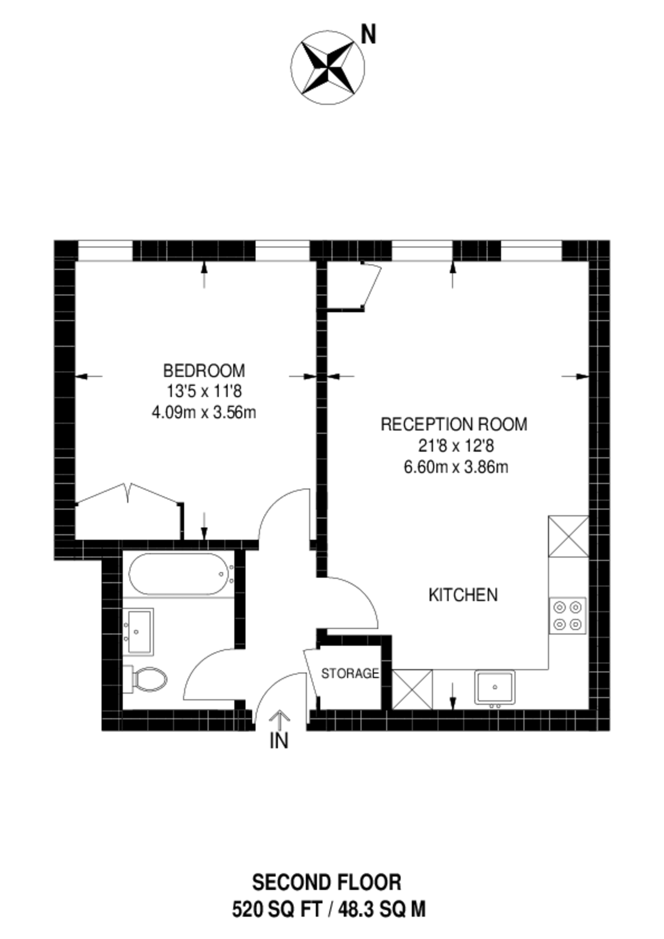 Aylward Street, Stepney floorplan