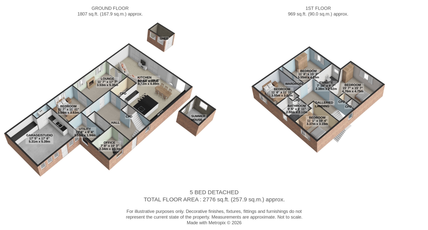 4, SPRING LANE, ASHBY-DE-LA-ZOUCH floorplan