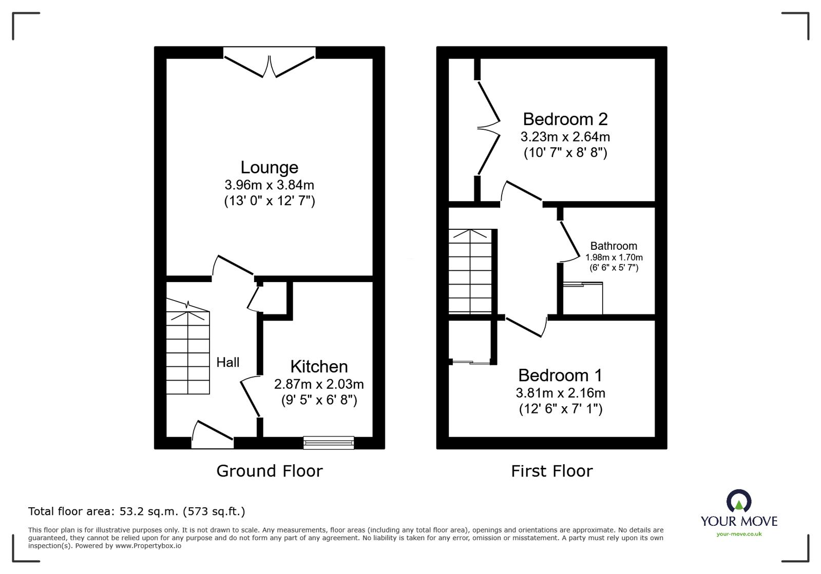 47, Maitland Avenue, Loughborough floorplan