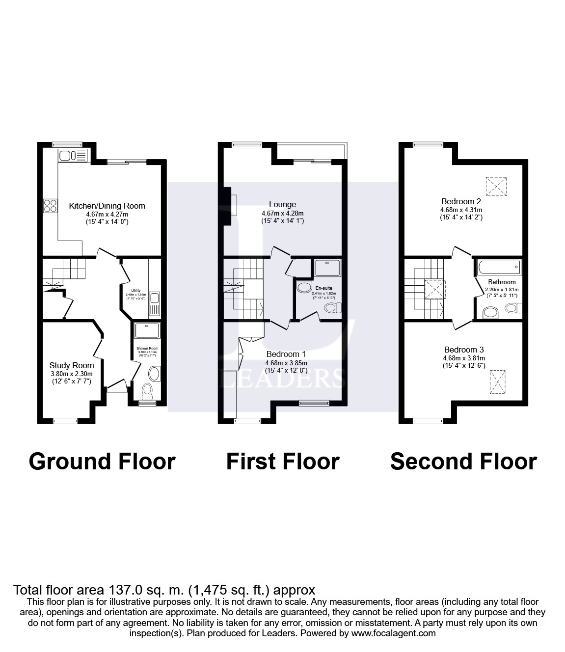 Beaufort Court, Chesterton Lane, Cirencester GL7, 3 bedroom town house