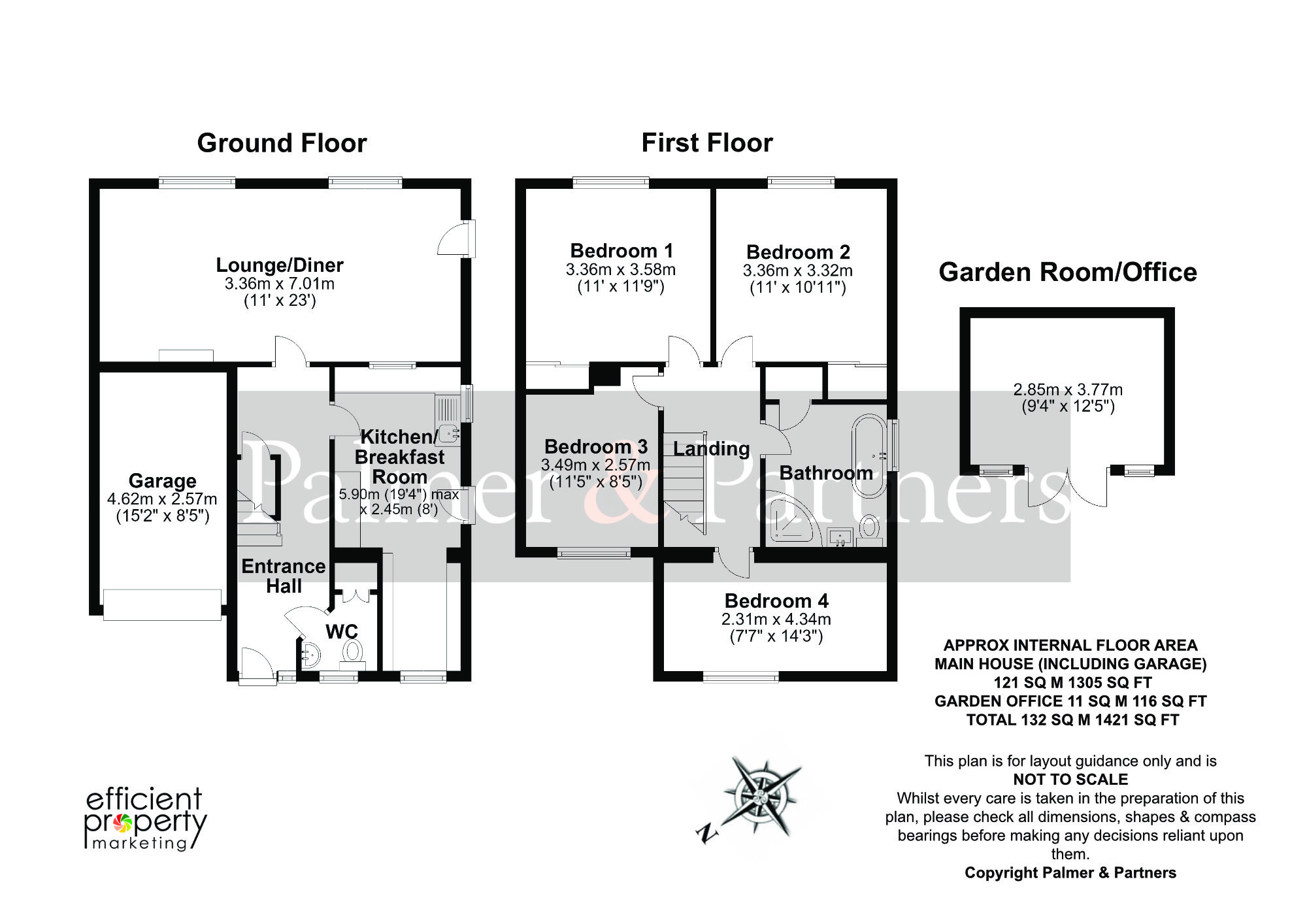 Falmouth Road, Essex floorplan