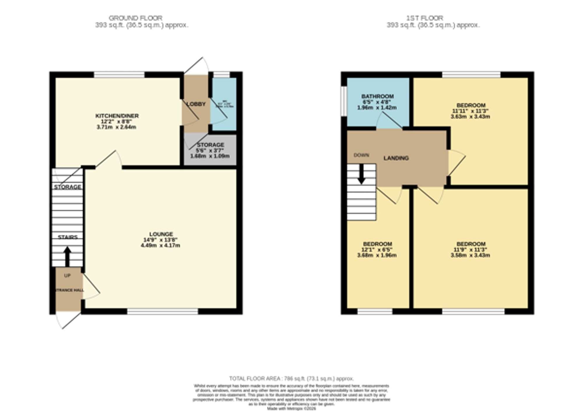 18 Waverley Avenue, Bolton floorplan