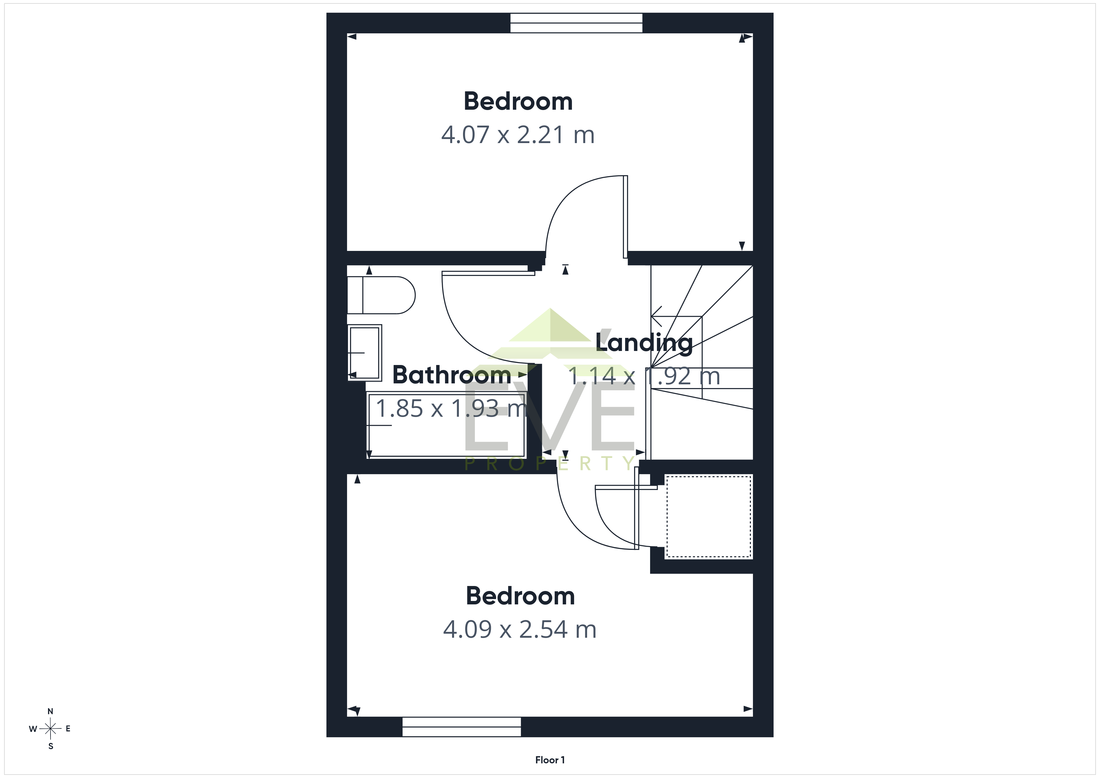 66, Haining Wynd, Glasgow floorplan