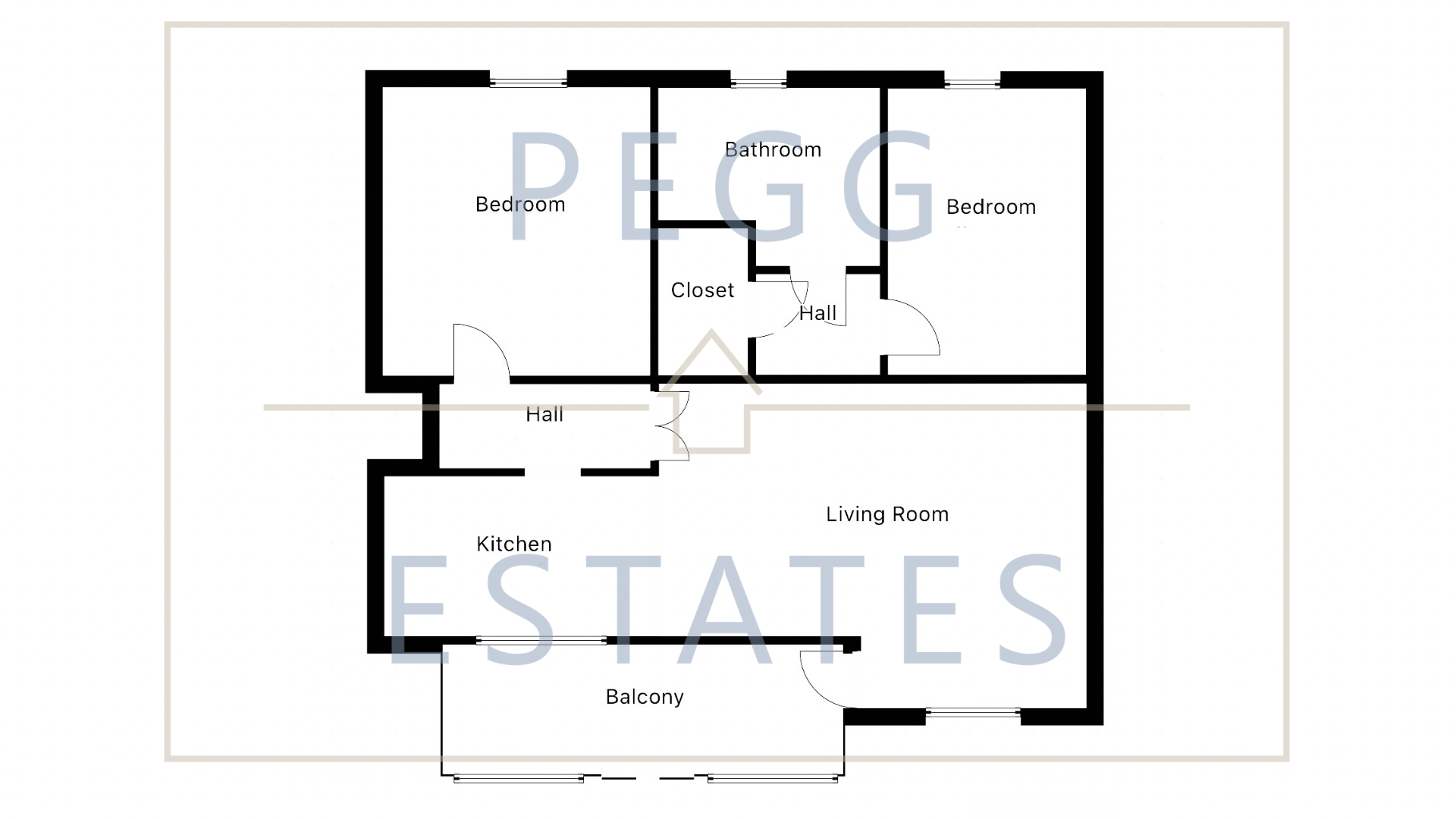 Flat 27, Lytton House, Torquay floorplan