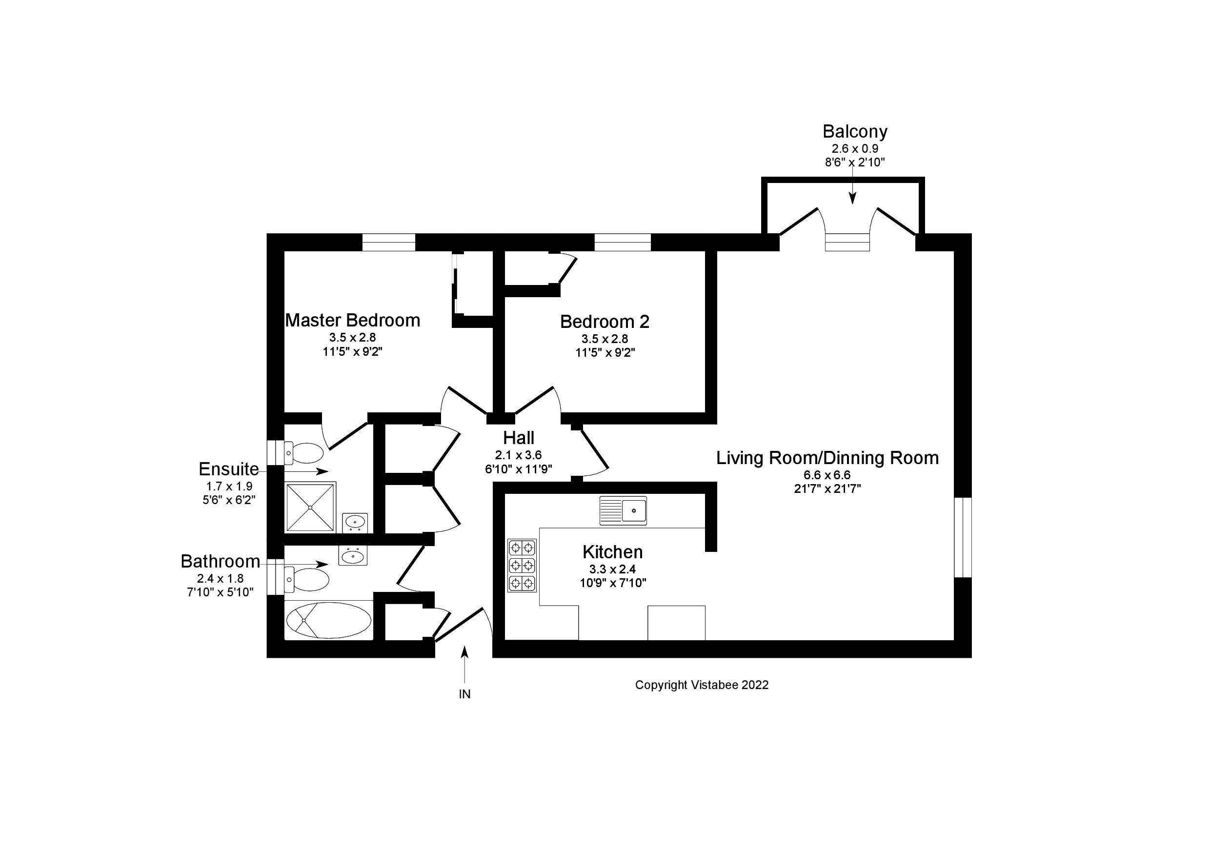 Mariners View, Ardrossan, North Ayrshire KA22, 2 bedroom flat for sale