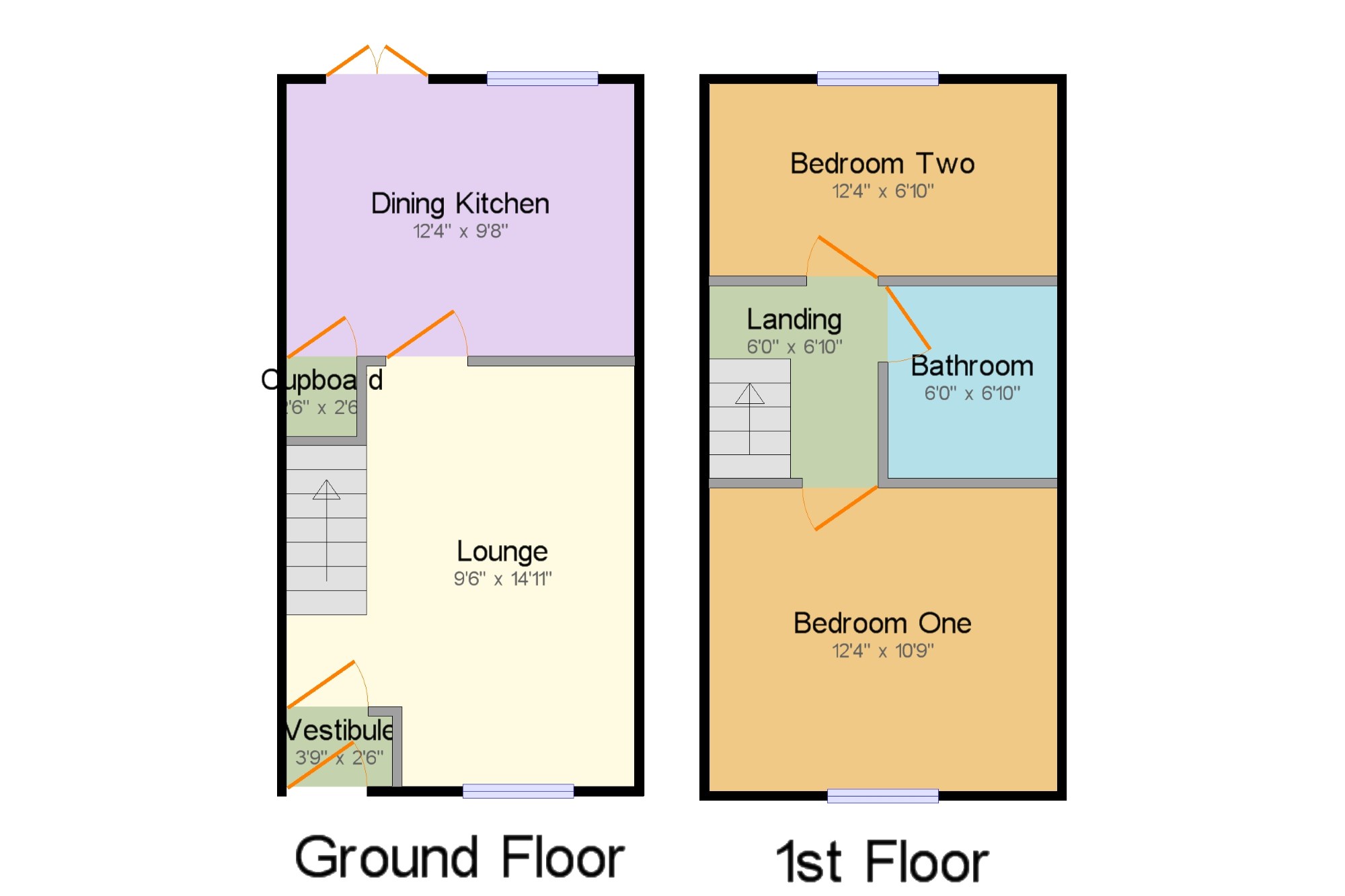 2 Bedrooms Semi-detached house for sale in Mallards Walk, Bamber Bridge, Preston, Lancashire PR5